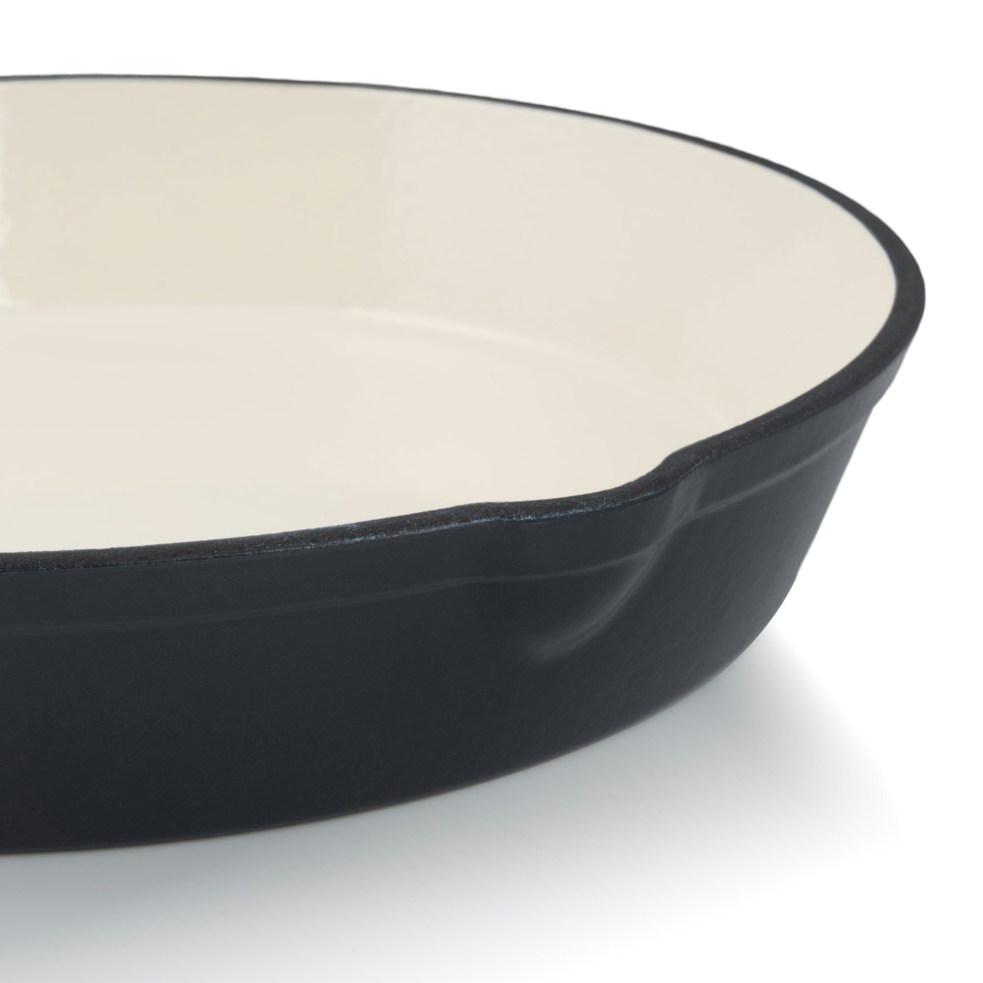 Mahlzeit Bratpfanne Gusseisen emailliert Ø 24cm, Blue Berry, Gußeisenpfanne, Gusseisen – Bild 5 von 5