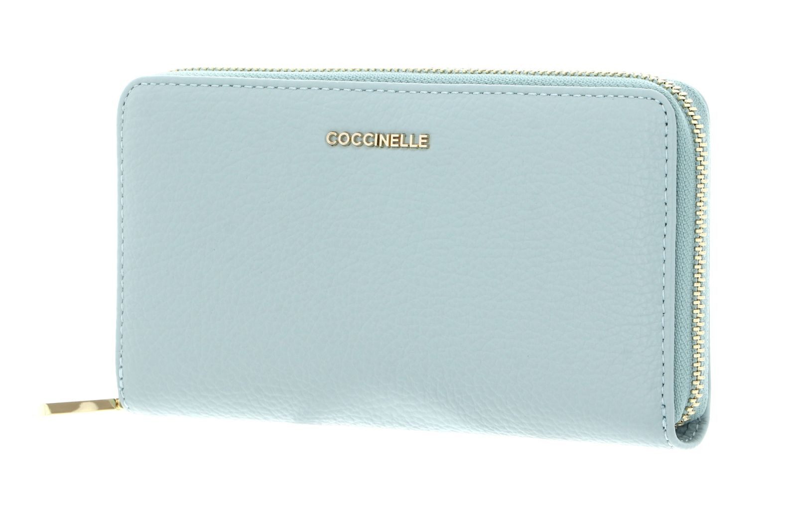 COCCINELLE Geldbörse Wallet Grained Leather, aus echtem Leder