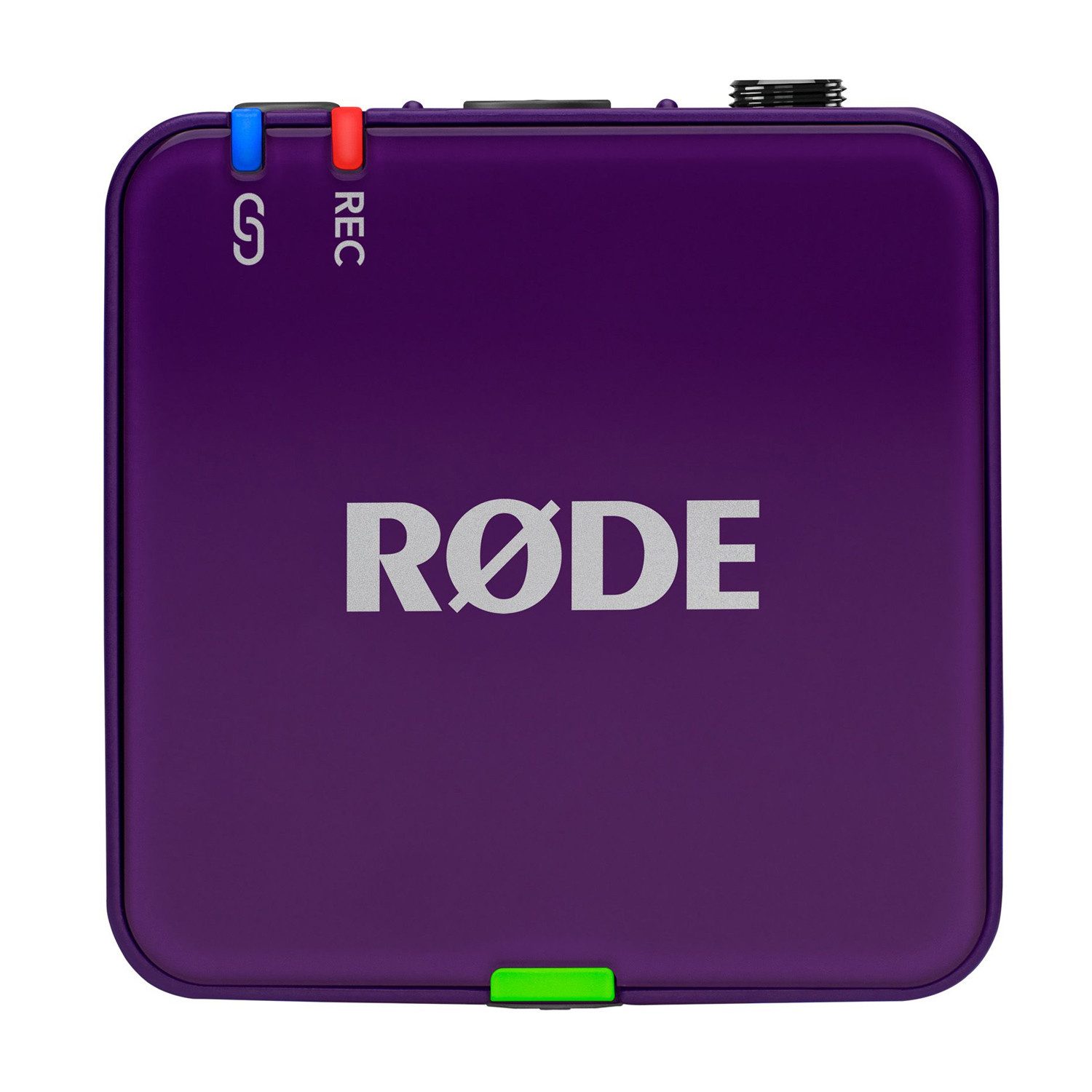 RØDE Rode Mikrofon-Funksystem Wireless GO Gen 3 Lila Digitales Aufnahmegerät (32 Bit Float Recording)