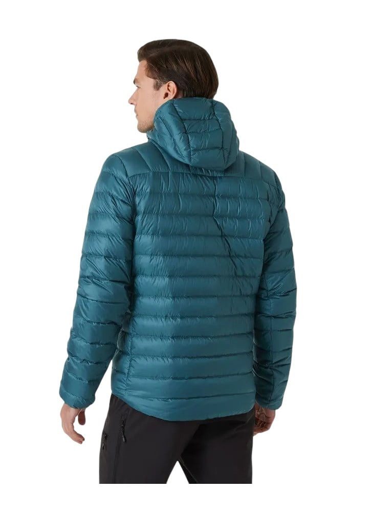 Helly Hansen Funktionsjacke Daunenjacke Verglas Hooded Down Jacket 2.0 grünblau Herren