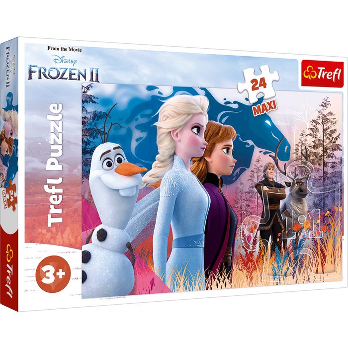 Trefl Puzzle Disney Frozen 2 Magische Reise 24 Teile Maxi 24 Puzzleteile