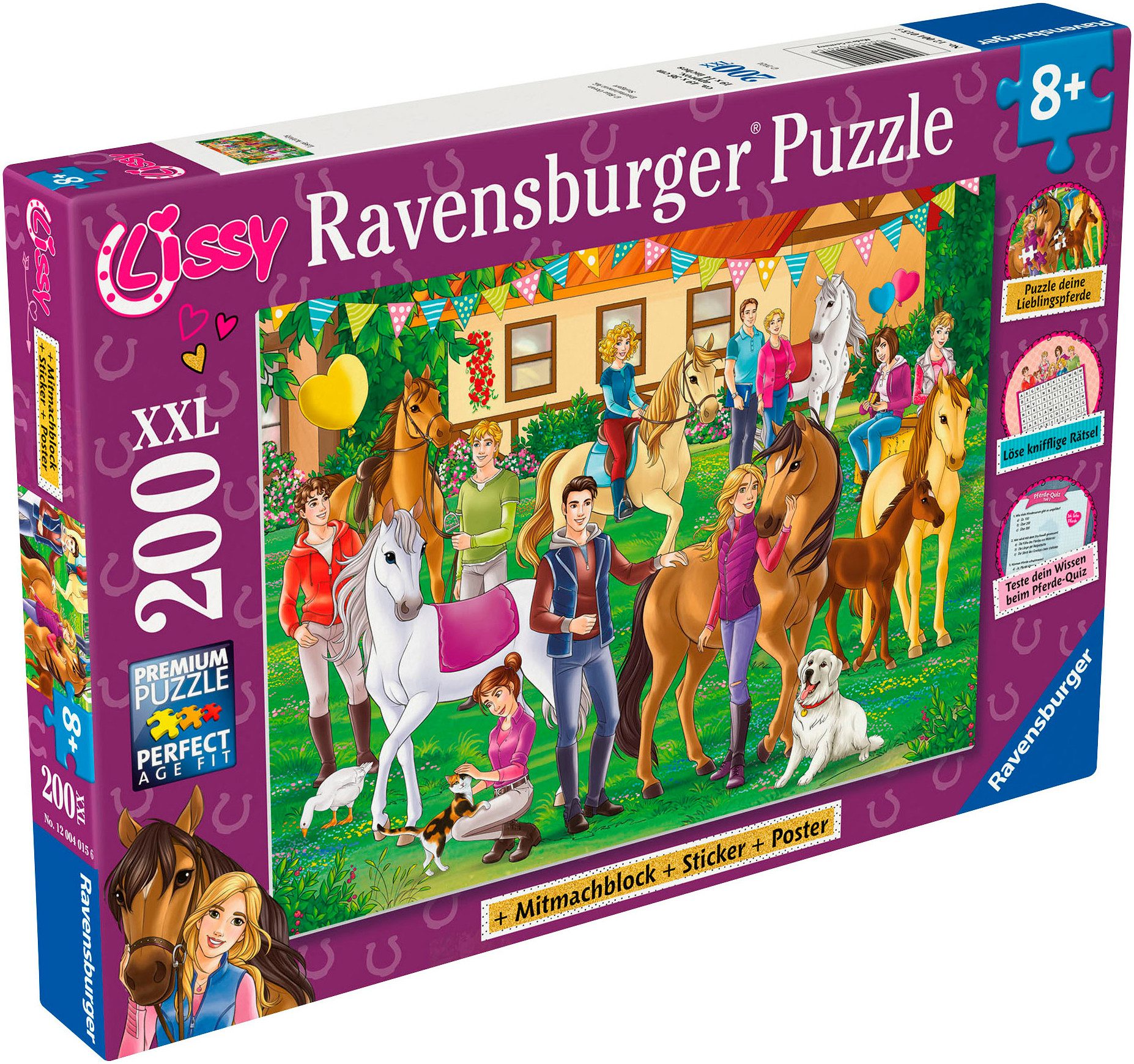 Ravensburger Puzzle Lissy Activity, 200 Puzzleteile, günstig online kaufen
