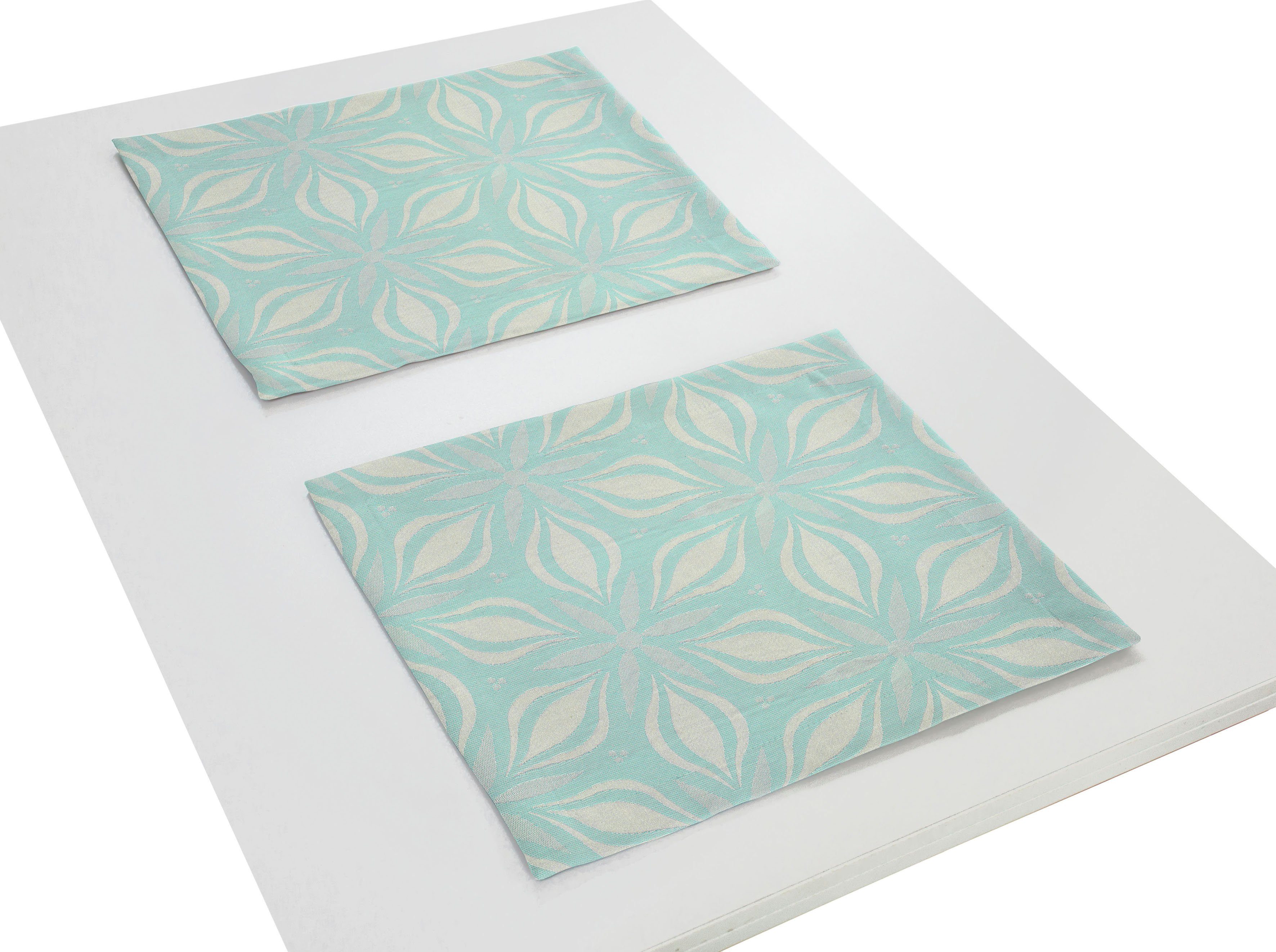 Adam Platzset Retro Floret, (2-St), GOTS günstig online kaufen
