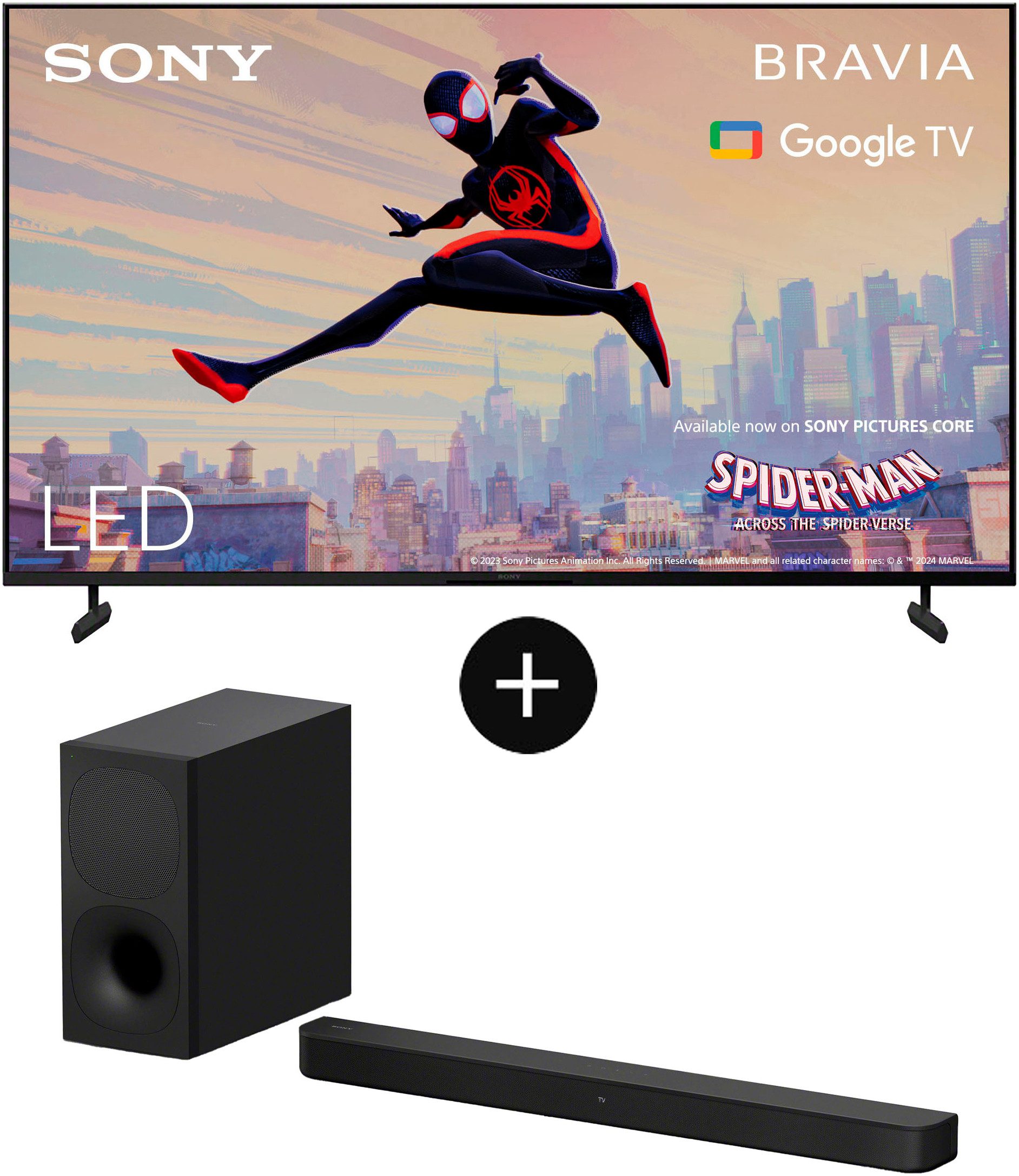 KD-65X80L + HT-SD40 Soundbar LED-Fernseher