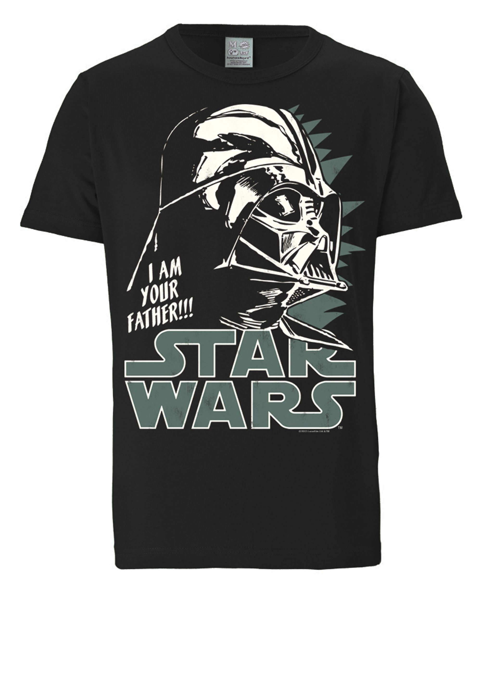 T-Shirt - der Sterne Krieg Wars-Aufdruck Vader Darth LOGOSHIRT Star mit