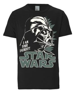 LOGOSHIRT T-Shirt Darth Vader - Krieg der Sterne mit Star Wars-Aufdruck