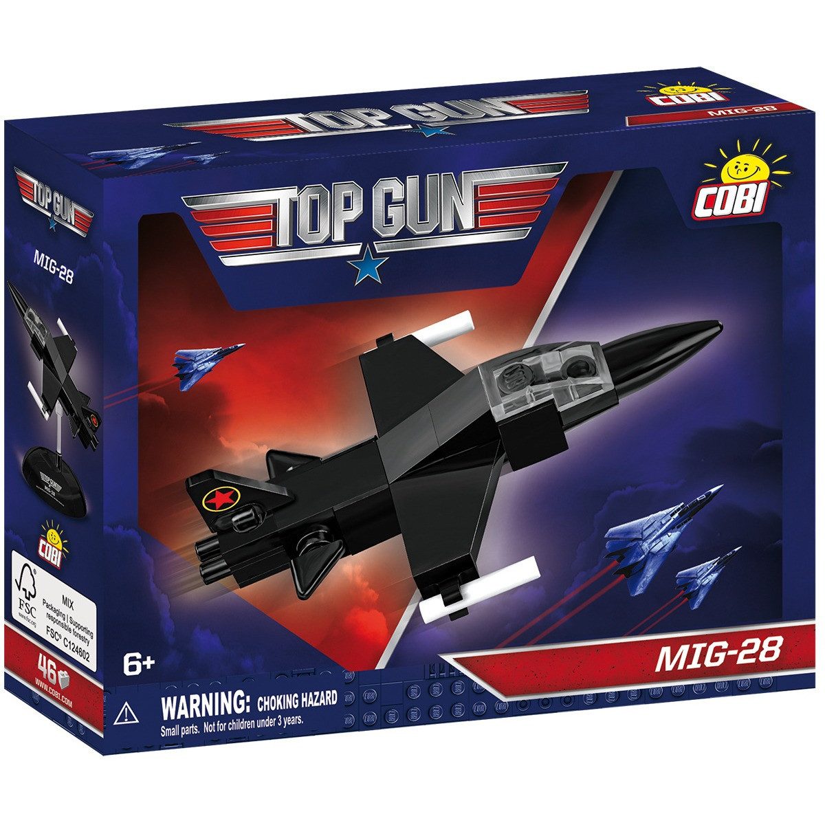 COBI Aufblasbarer Cooler Bausatz Flugzeug MIG 28 1:300