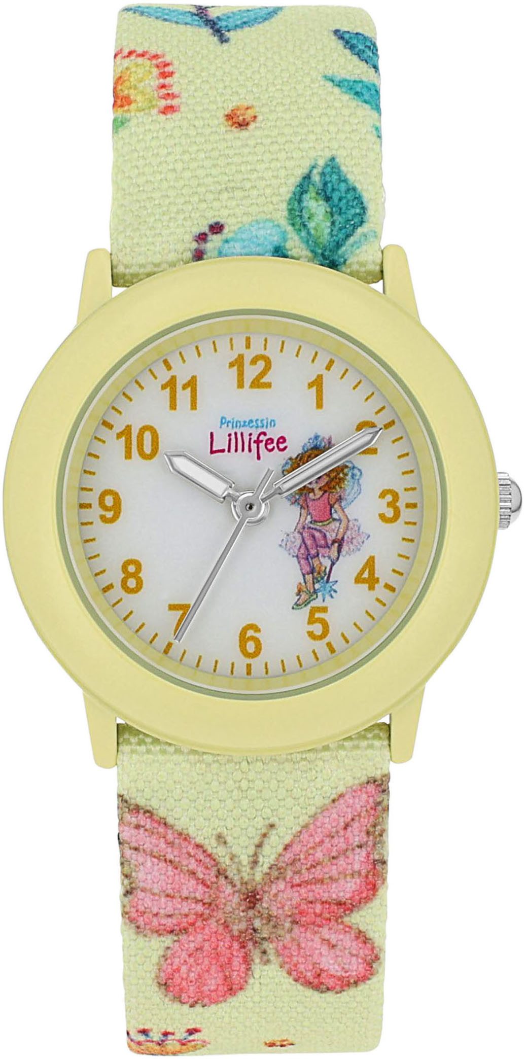 Prinzessin Lillifee Quarzuhr, Armbanduhr, Kinderuhr, Mädchenuhr, ideal auch als Geschenk