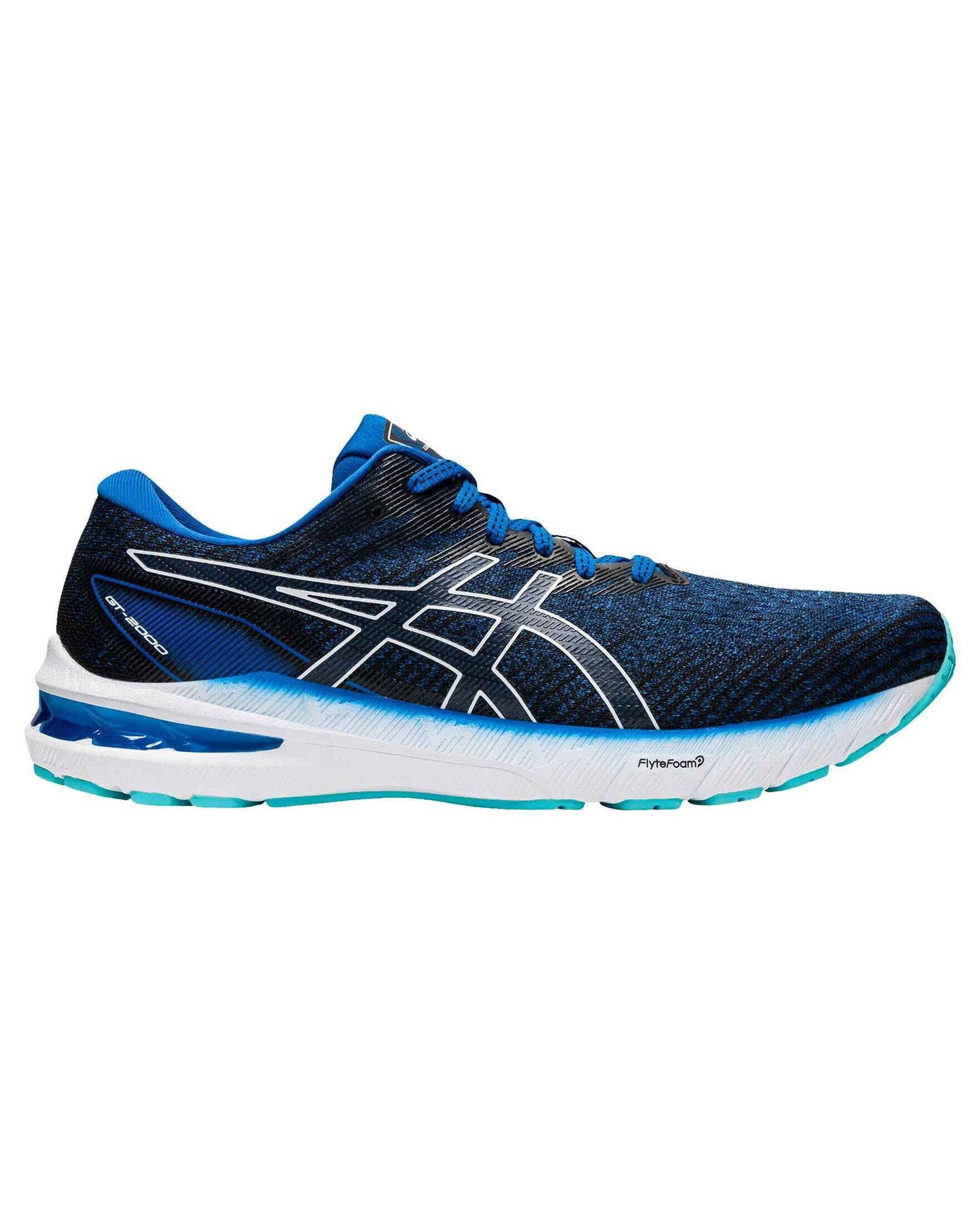 Asics Herren Laufschuhe GT 2000 10 Laufschuh blau / weiß | 