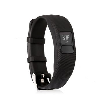 kwmobile Uhrenarmband 2x Sportarmband für Garmin Vivofit 4, Armband TPU Silikon Set Fitnesstracker