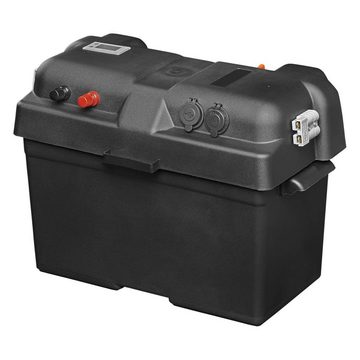 ProPlus Batteriebox mit USB und Voltmeter 35x18x23 cm Powerbank
