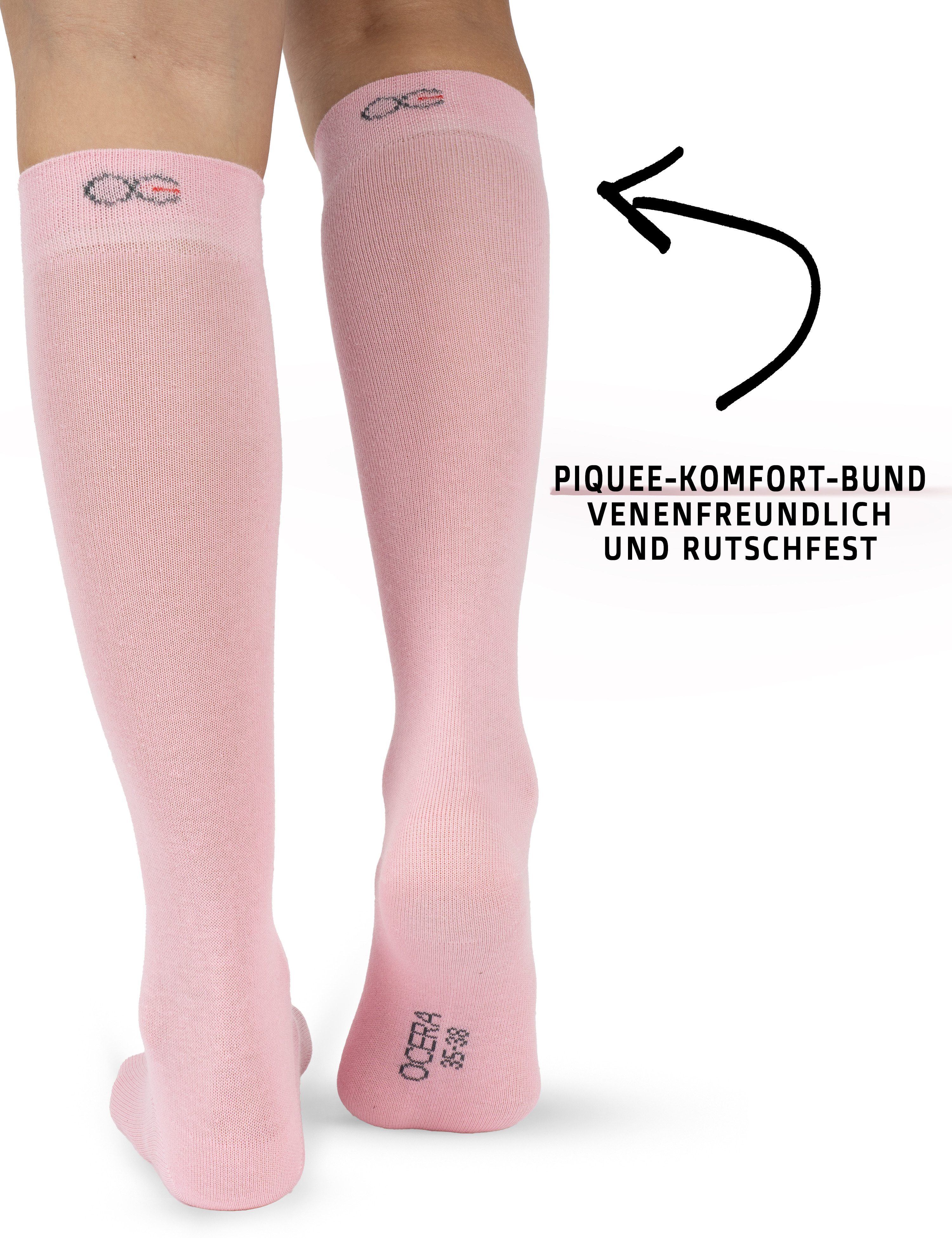 OCERA Kniestrümpfe OCERA Classics 5 Paar Kniestrümpfe (unisex) in verschiedenen Farben (5-Paar) – Bild 2 von 5