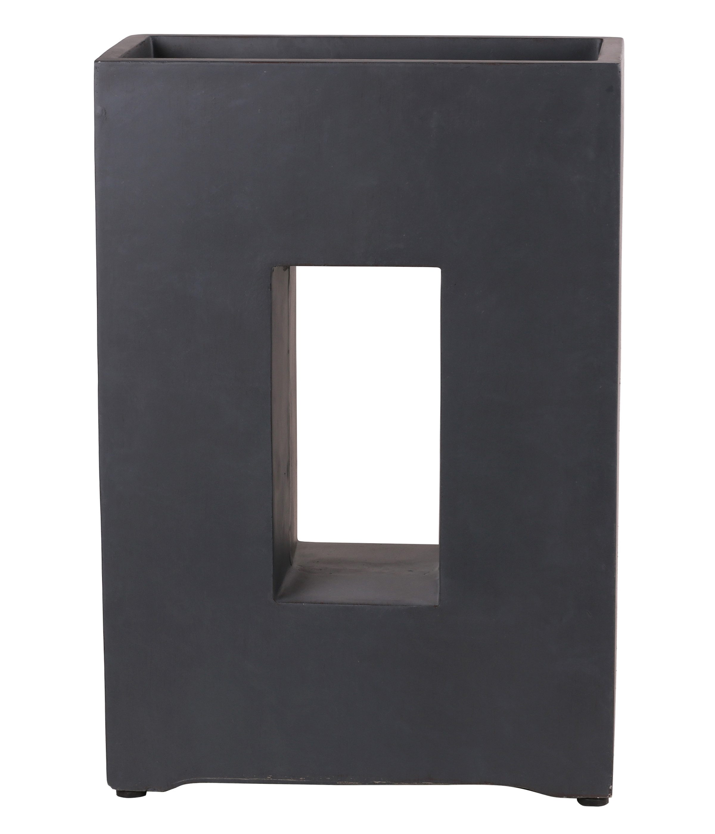 Dehner Blumenkasten Pflanzkasten Dubai, frostbeständig, versch. Größen, Kunststein, robust, UV- und wetterbeständig, mit Bodenloch