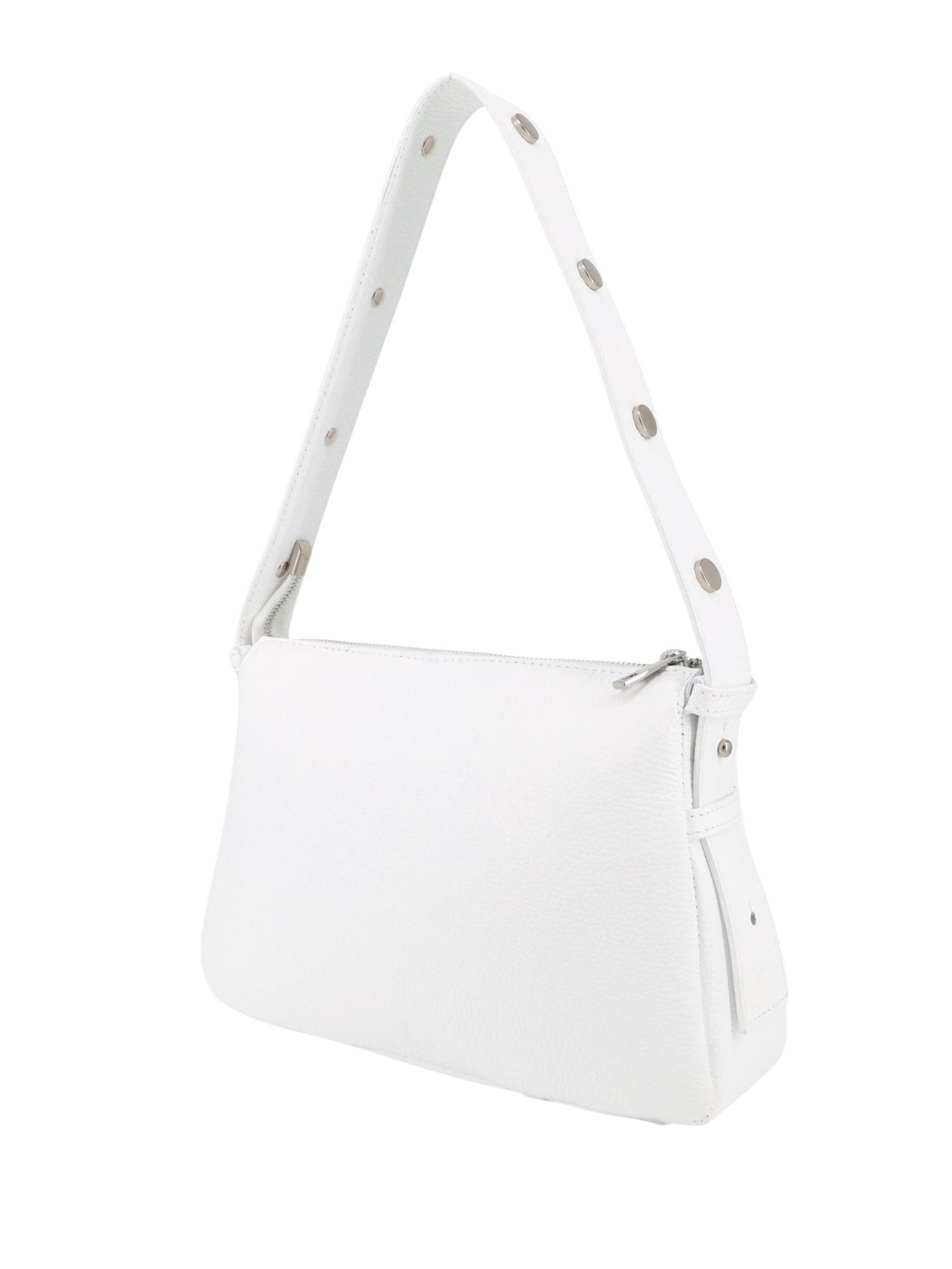 BRISE TASCHE Schultertasche Damen Schultertasche aus Echtleder – Verstellbarer Schulterriemen, 100 % Echtleder, zeitloses Design, italienische Handwerkskunst
