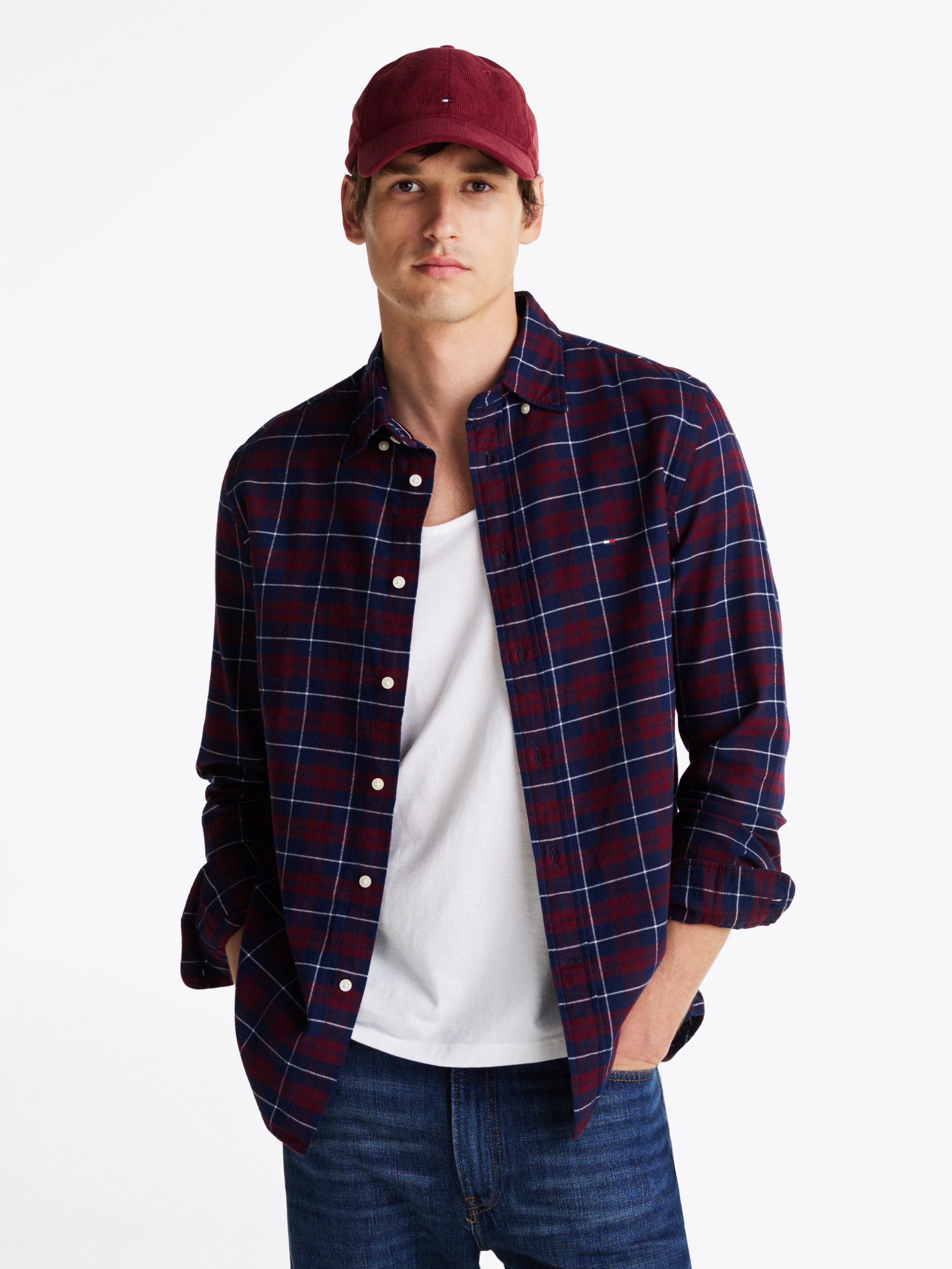 Tommy Hilfiger Langarmhemd BRUSHED EASY CHECK günstig online kaufen