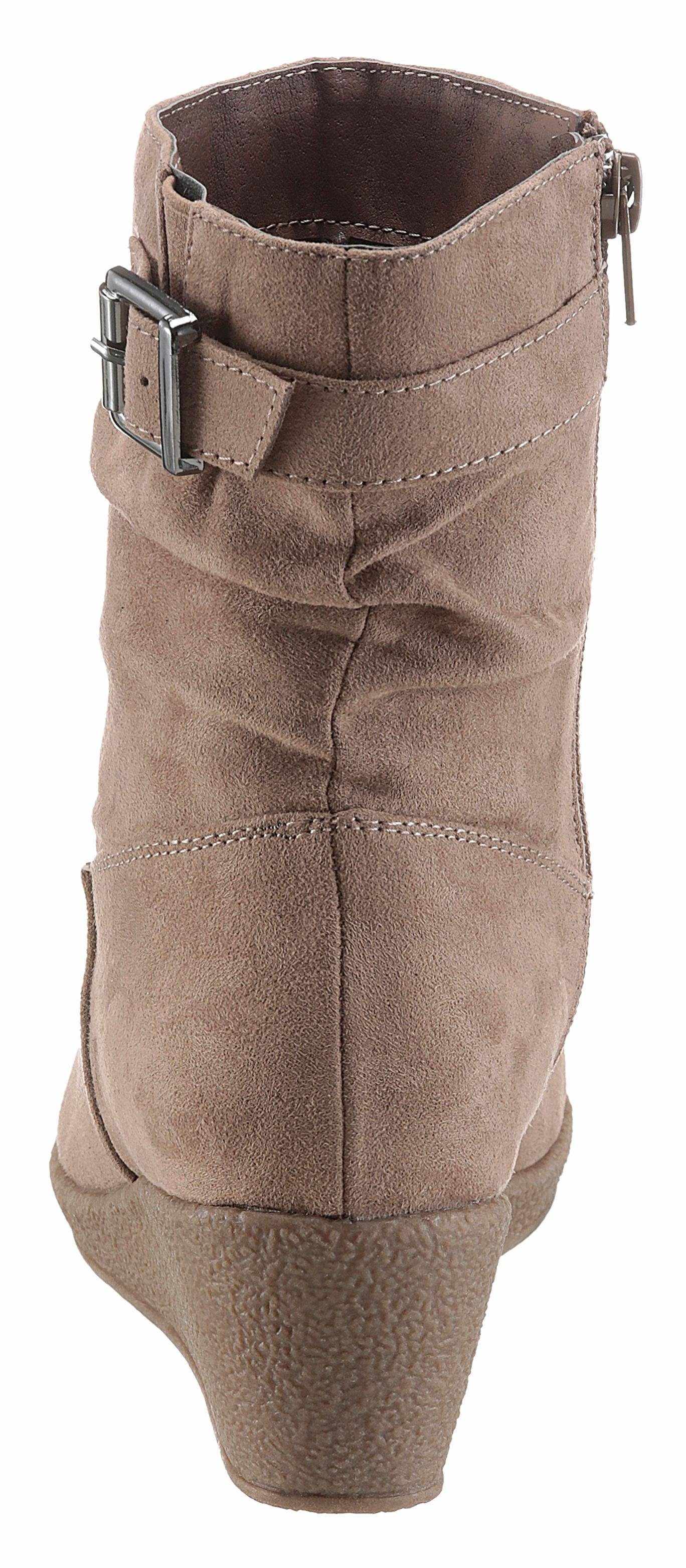CITY WALK Stiefelette mit Raffungen am günstig online kaufen
