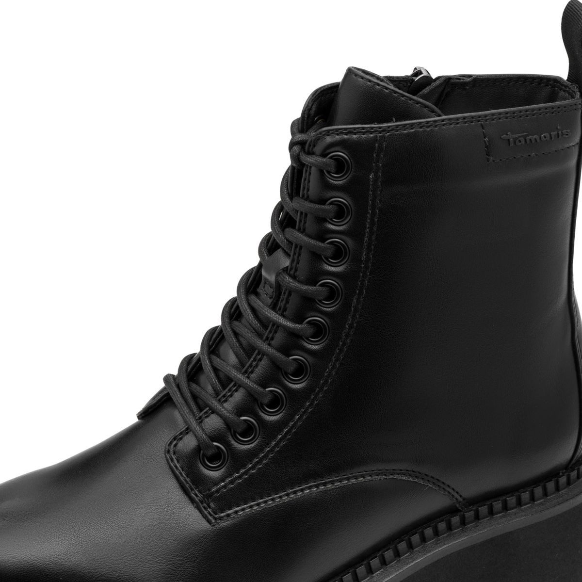 Tamaris 1-25254-47/001 Stiefelette Kurz-Stiefel mit markanter Plateau-Sohle