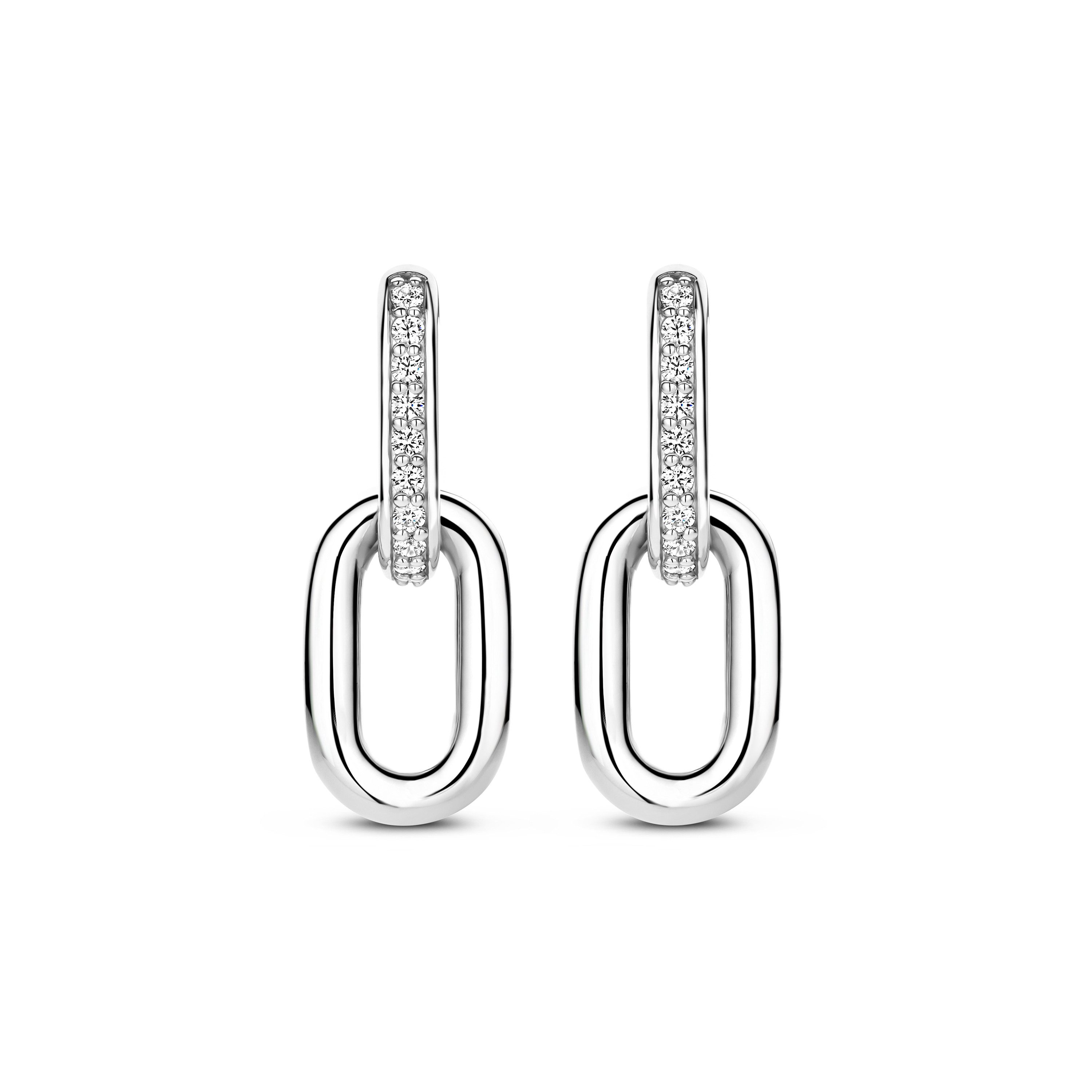 TI SENTO - Milano Paar Ohrstecker Earrings 925er Sterlingsilber