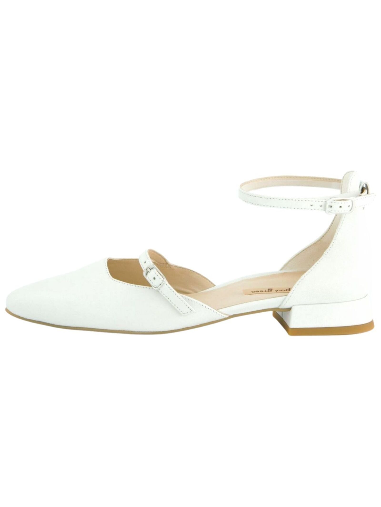 Paul Green Paul Green Ballerinas Glattleder Riemchenballerina