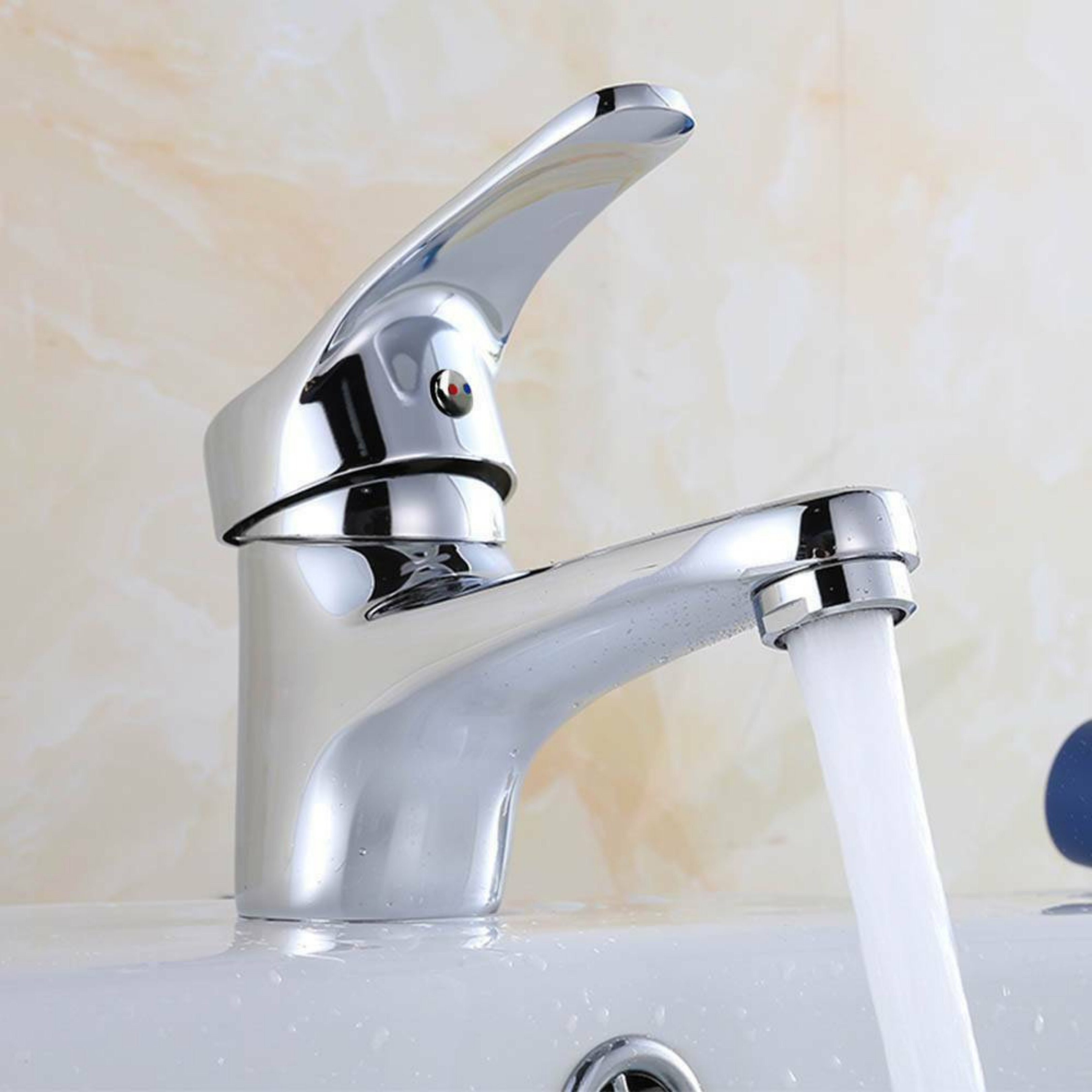 Badarmatur Bad WC Wasserhahn Einhandmischer Waschtischarmaturen Badezimmer