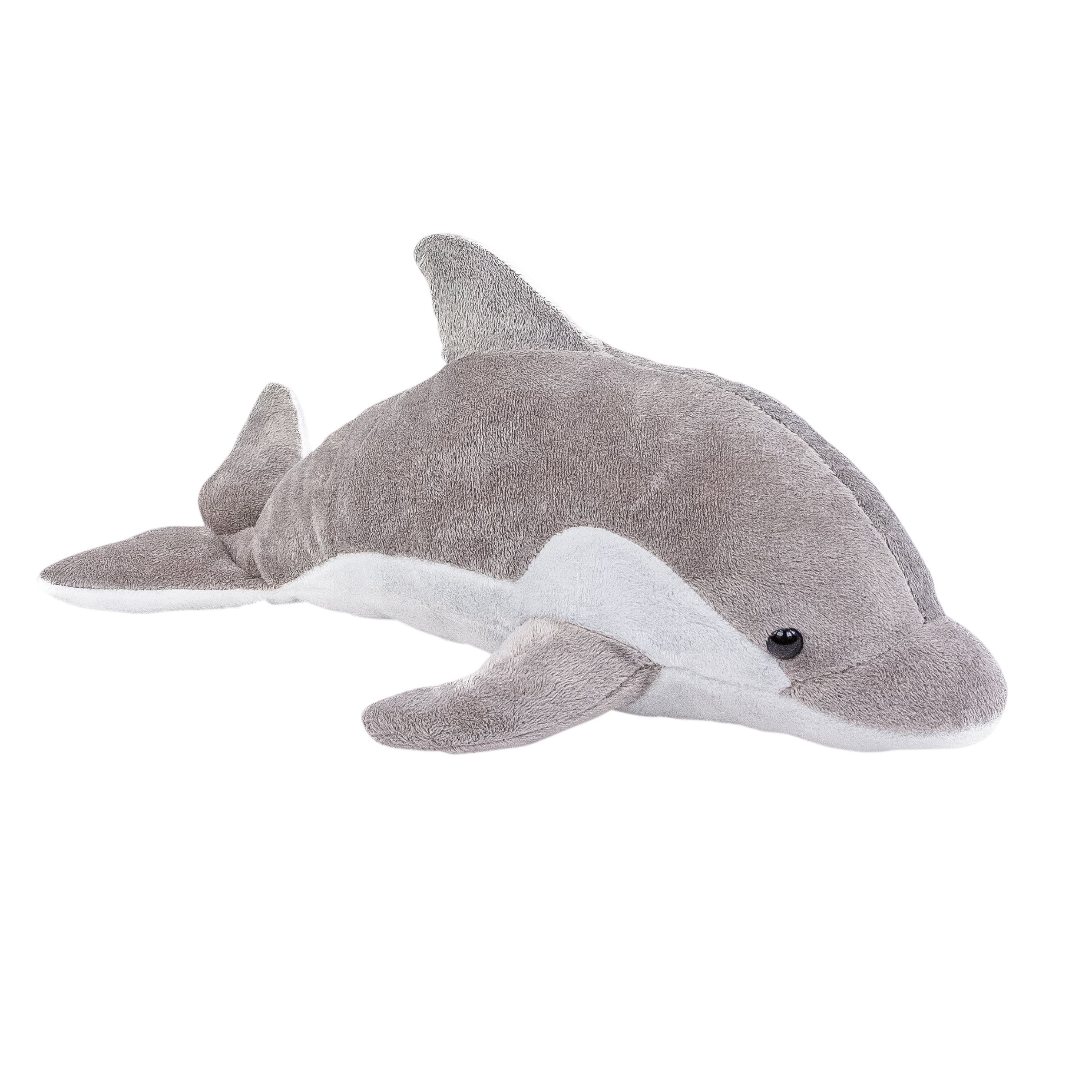 Teddys Rothenburg Kuscheltier Kuscheltier Delfin grau-weiß 38 cm