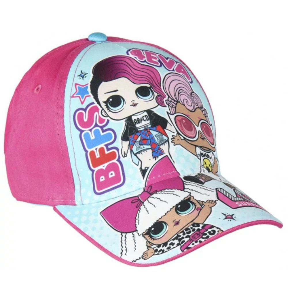 L.O.L. SURPRISE! Baseball Cap LOL Surprise Kinder Baseball Kappe 53 cm Kopfumfang