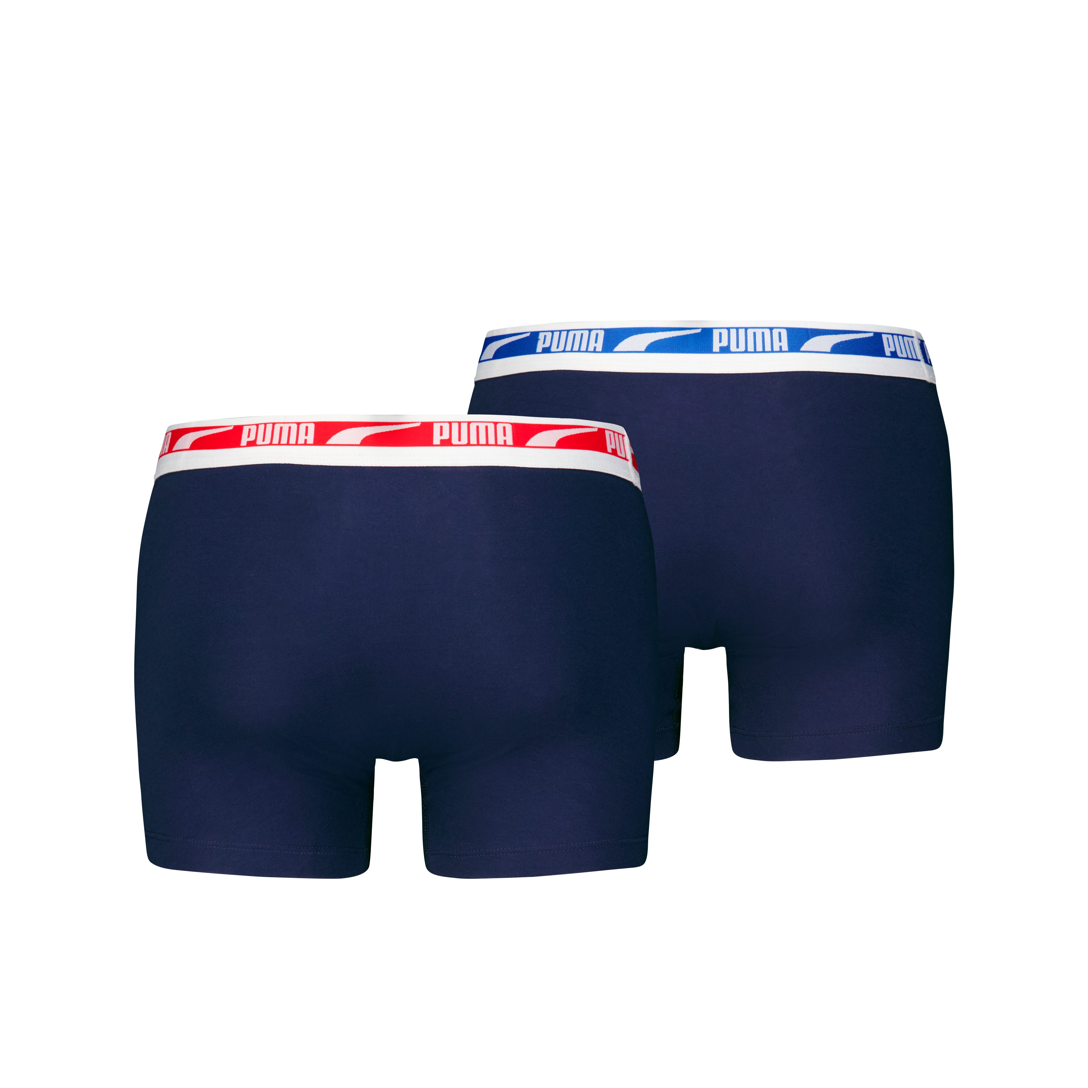 PUMA Boxershorts PUMA MEN EVERYDAY MULTI LOGO BOXERS 2P (2er Pack) Komfortabler Logobund