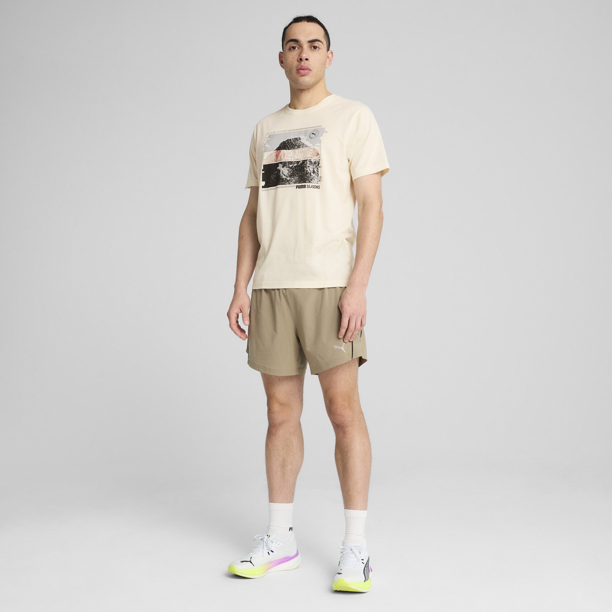 PUMA Laufshirt "GRAPHICS SEASONS Laufshirt Herren" günstig online kaufen