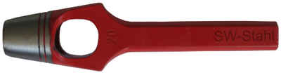 SW-STAHL Multitool SW-Stahl 95018L Henkellocheisen, ø 18 mm, (1 St), rot lackiert, geschliffen