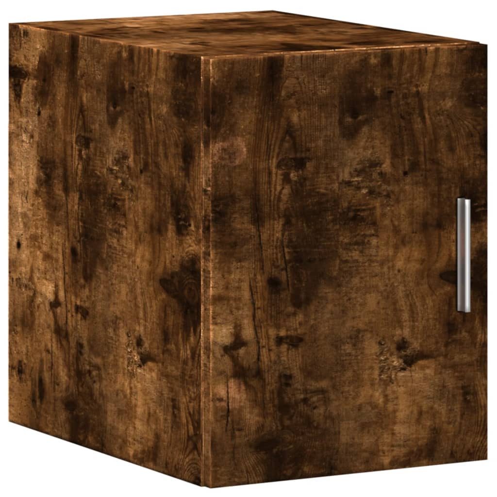 vidaXL Hängeschrank Wandschrank Räuchereiche 30x42,5x40 cm Holzwerkstoff (1 günstig online kaufen