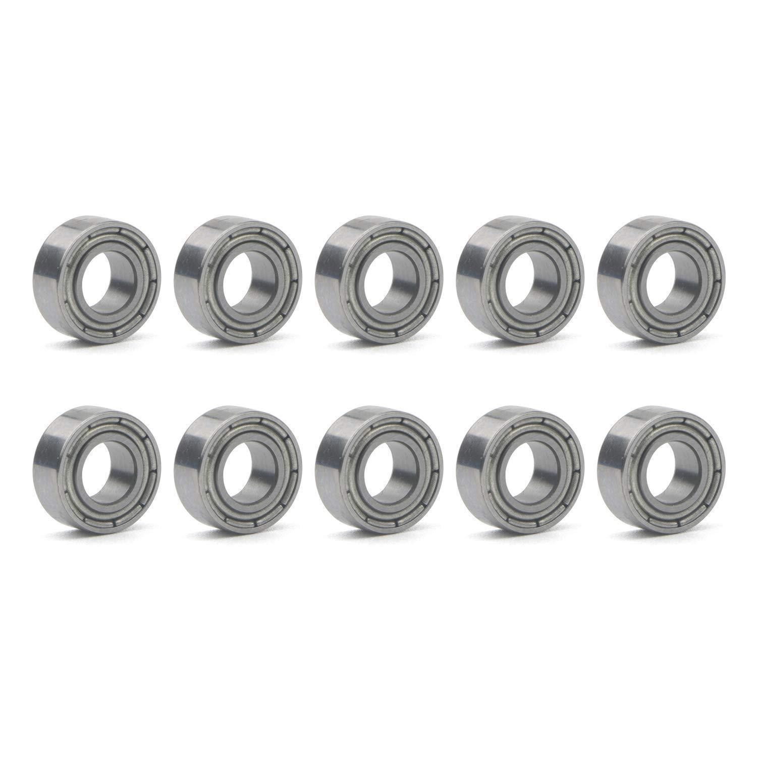 LuxusKollektion Kugellager Kugellager 5x10x4mm 10 Stück Edelstahl