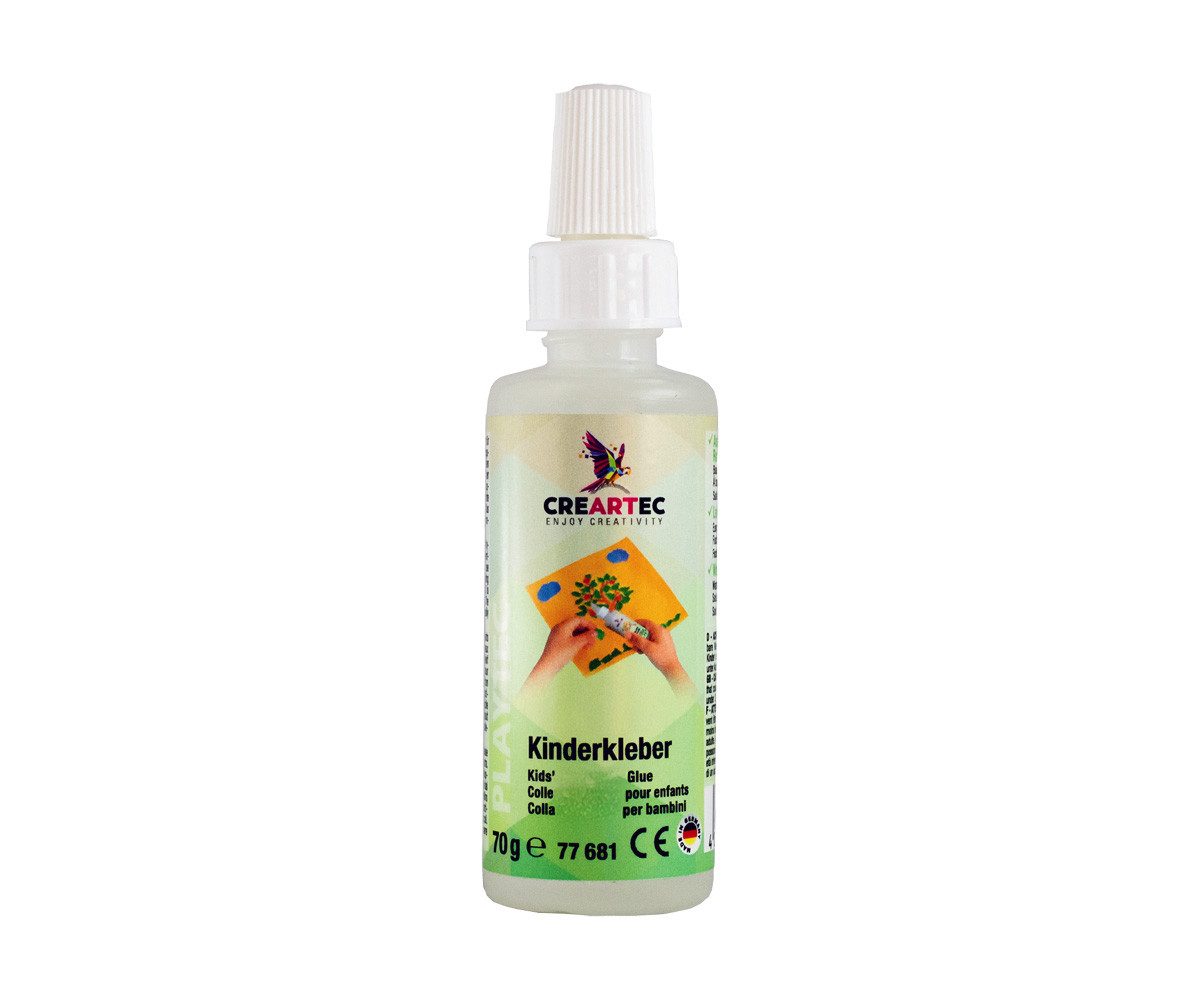 CREARTEC Klebstoff Kinderklebleim - 70g, für ein tolles und sicheres Bastelerlebnis - Made in Germany