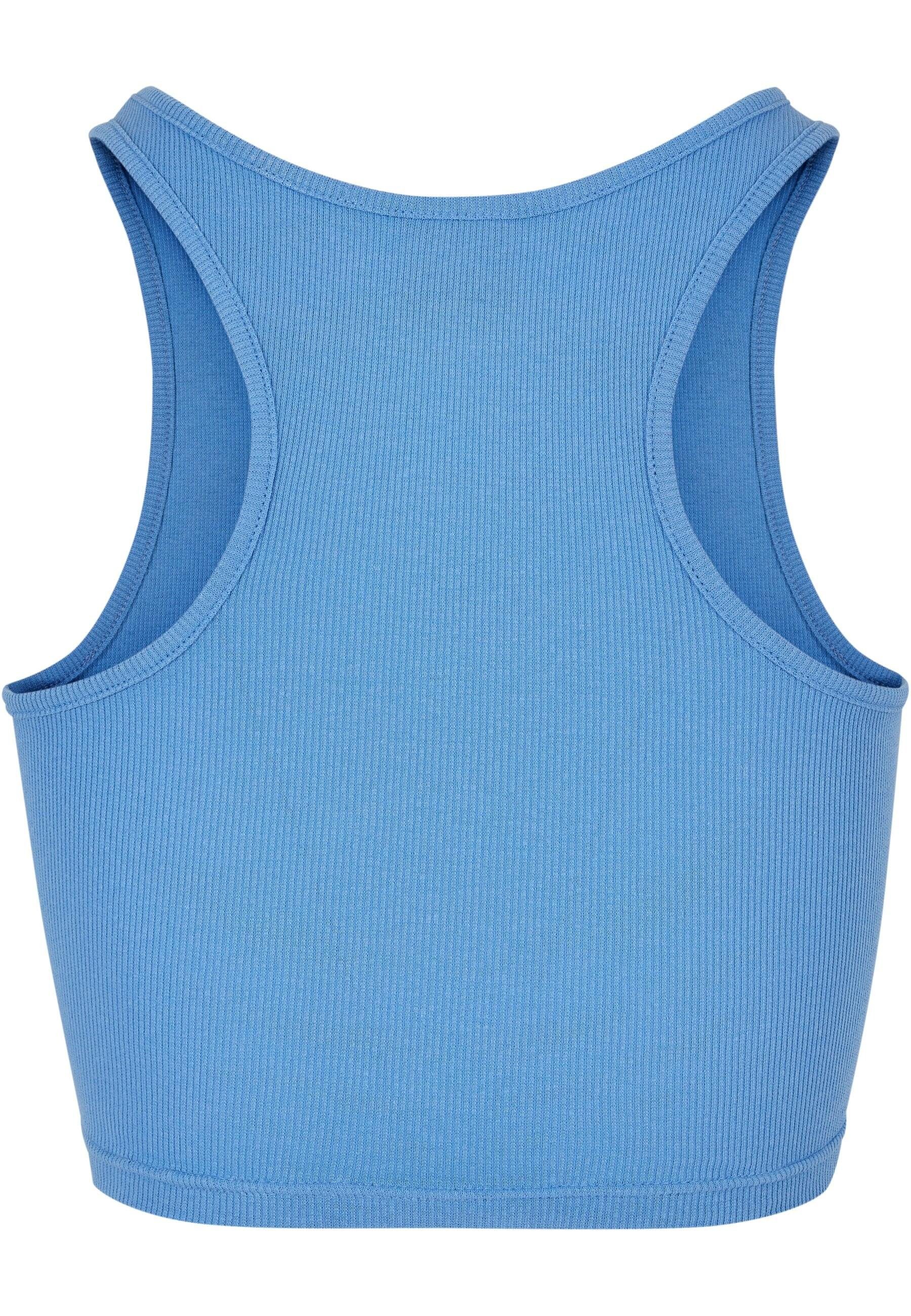 URBAN CLASSICS Muskelshirt Urban Classics Damen Ladies Cropped Rib Top (1-t günstig online kaufen