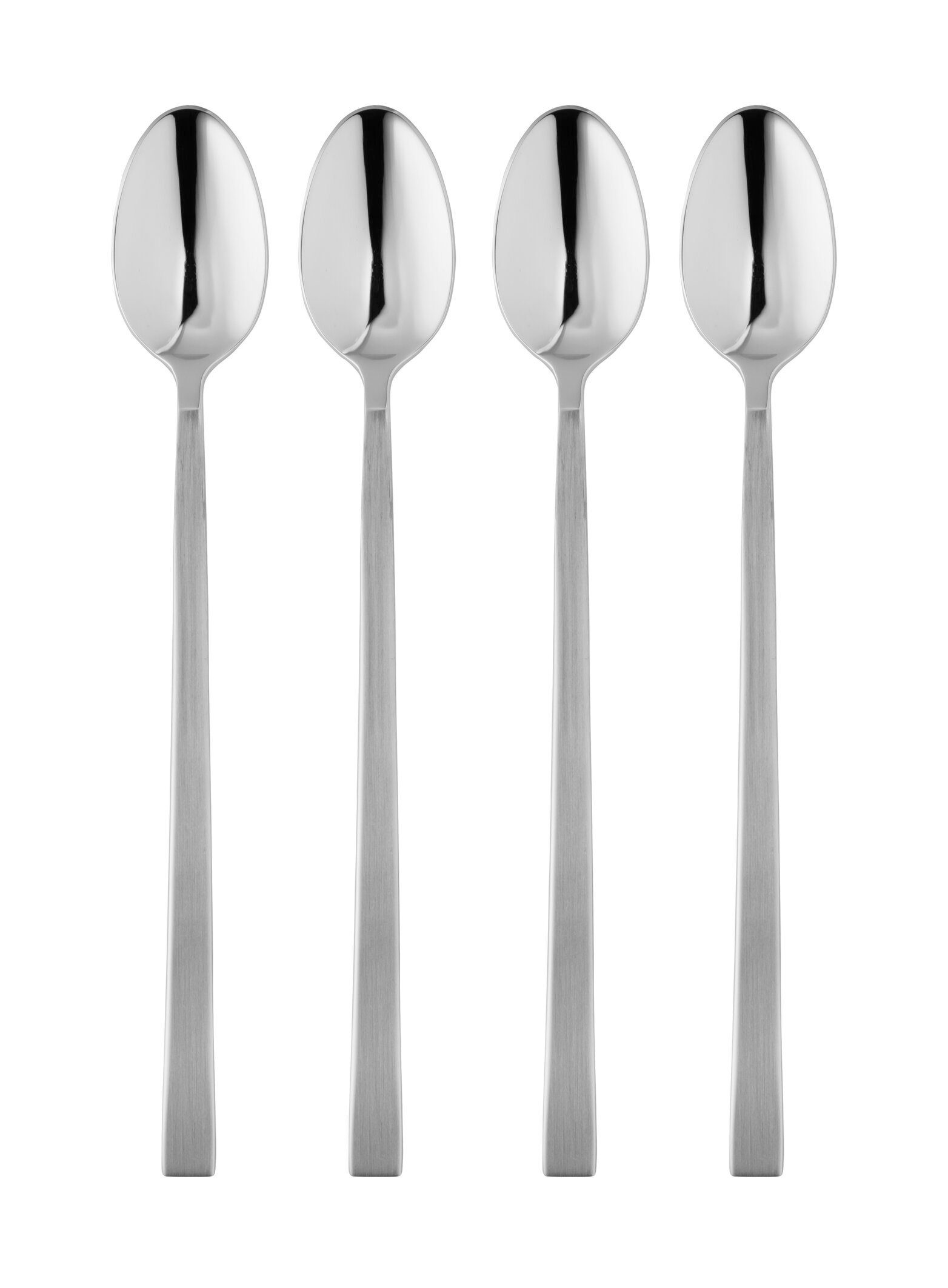 JOOP! Latte-Macchiato-Löffel JOOP! LIVING - Macchiato-Löffel Set 4, satiniert (6 Stück)