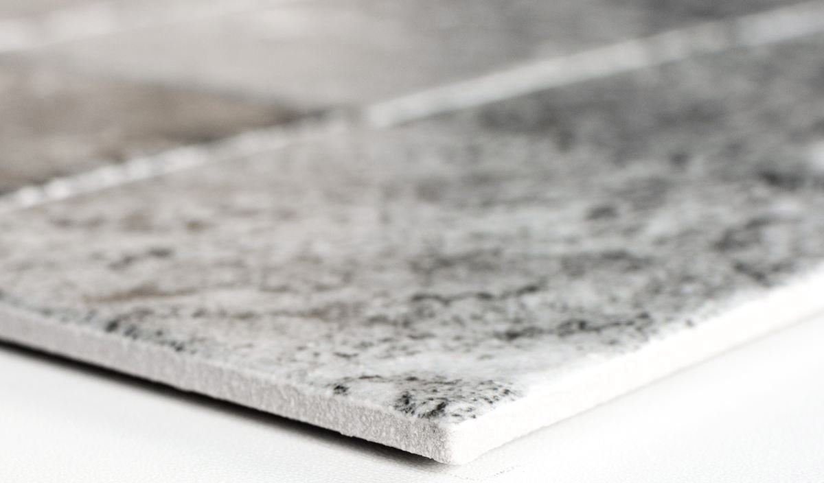 Mosani Mosaikfliesen Keramikmosaik Mosaikfliesen grau matt / 10 Mosaikmatten