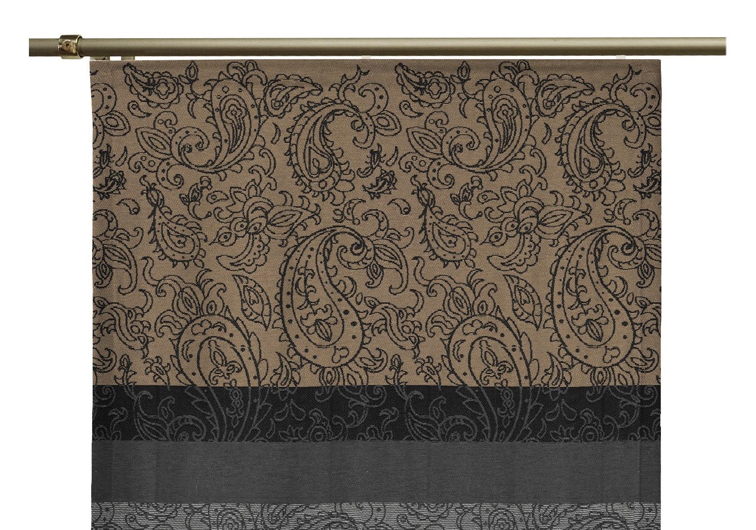 Wirth Schiebegardine Maribor (1 St), Paneelwagen, blickdicht, Jacquard