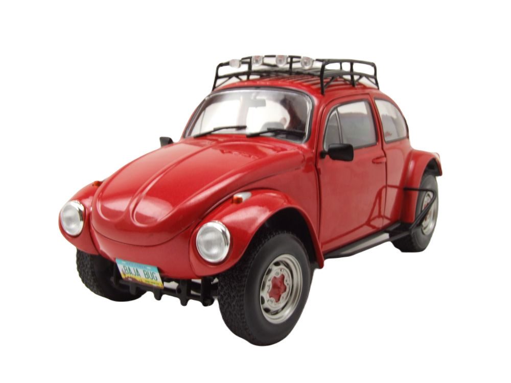 Modellauto VW Käfer Baja 1976 rot