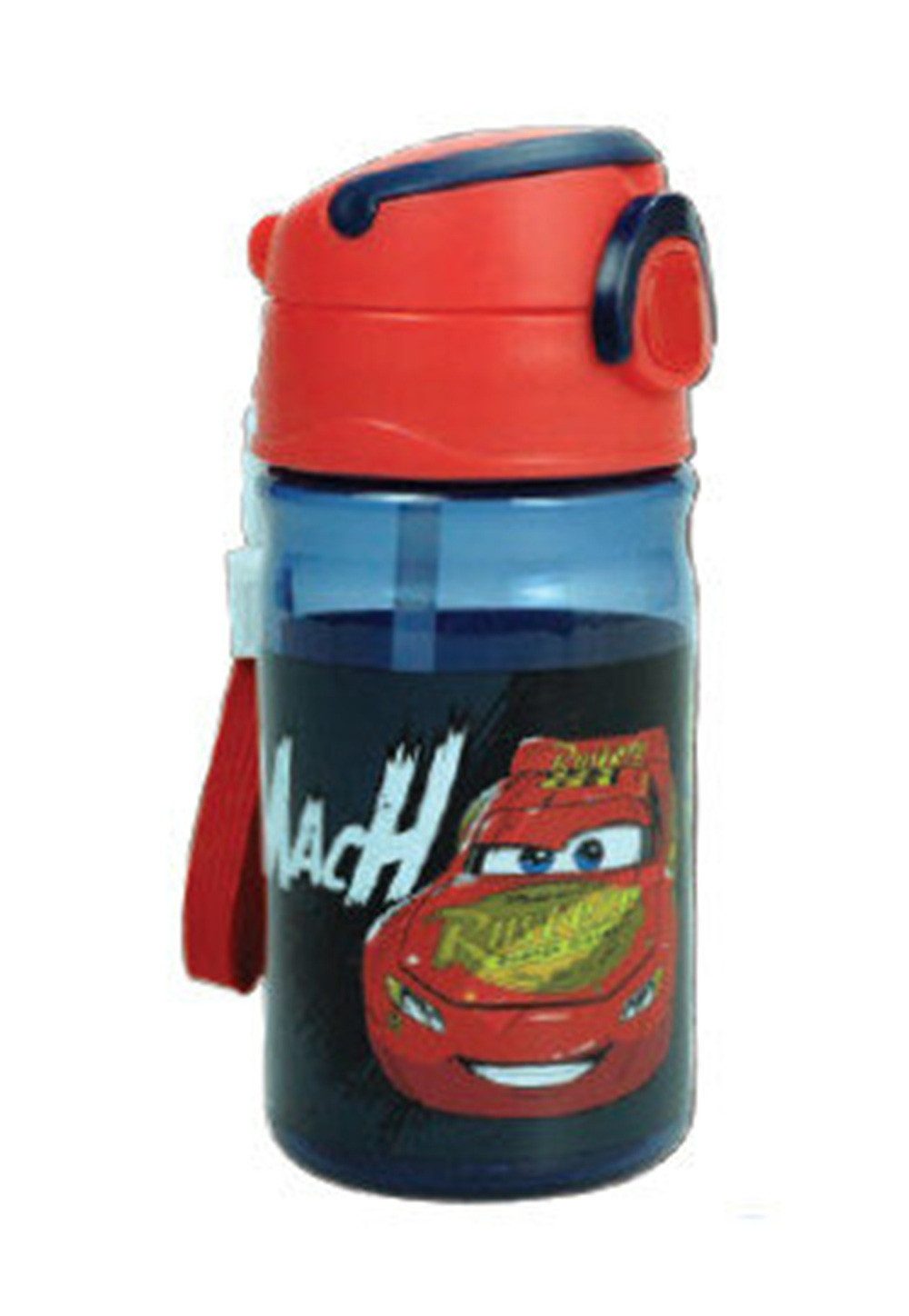 Trinkflasche Disney Cars Plastikflasche mit Aufhänger 350 ml