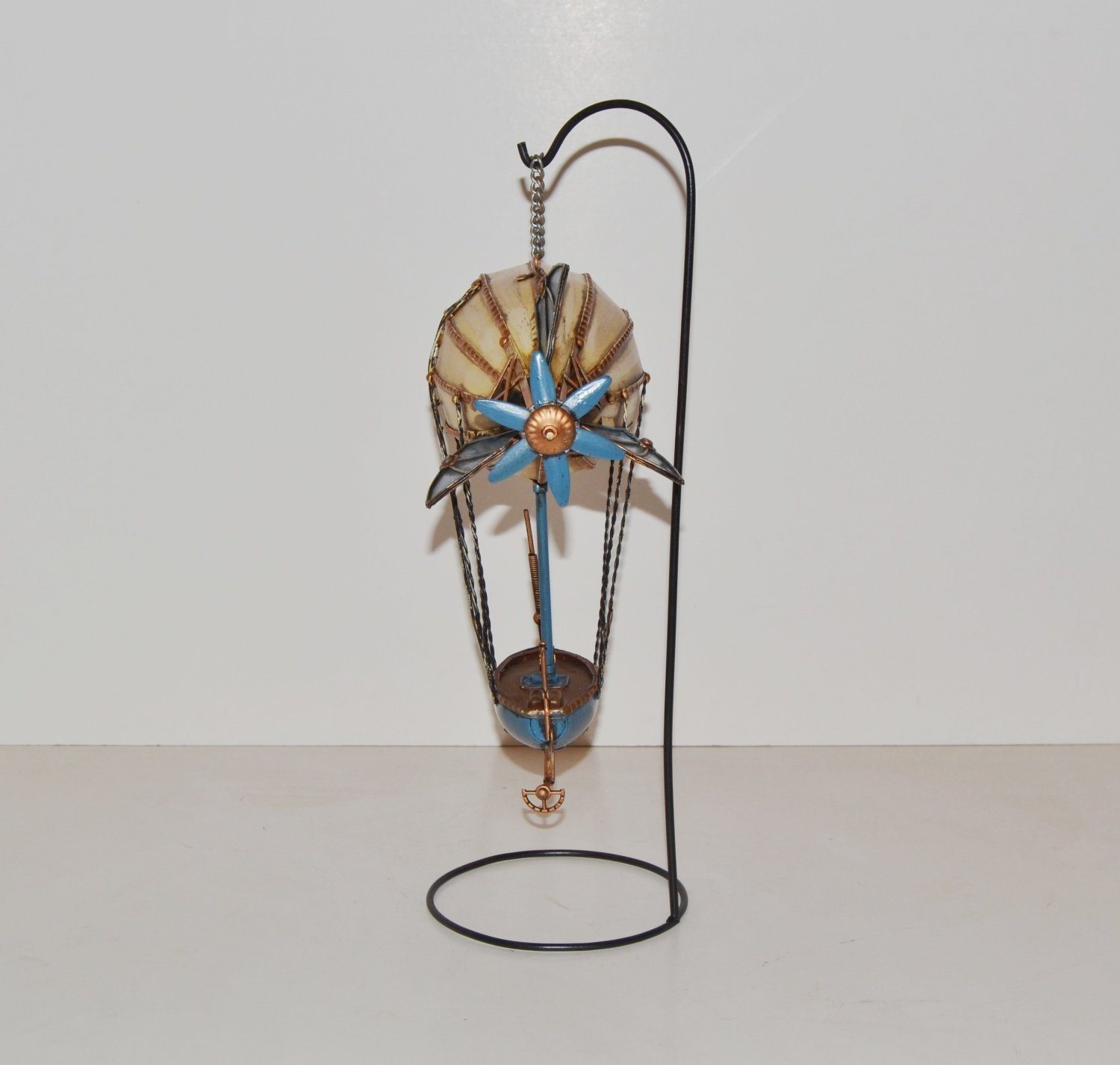 JS GartenDeko Modellflugzeug Blechmodell Modellflugzeug Oldtimer Zeppelin Luftschiff L 37 cm