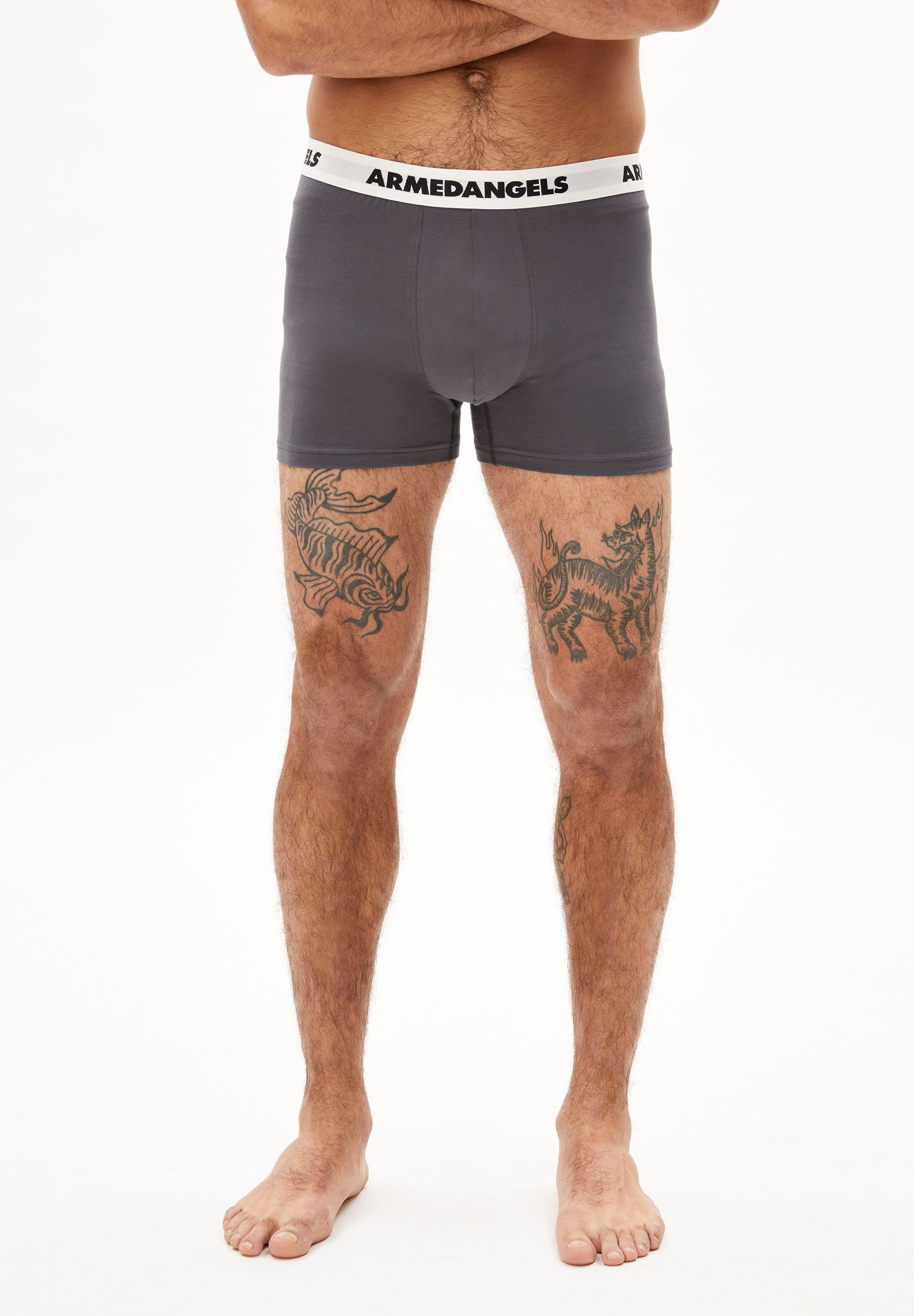 Armedangels Boxer RYAANO Boxer aus Bio-Baumwoll Mix (1-St) Fitted