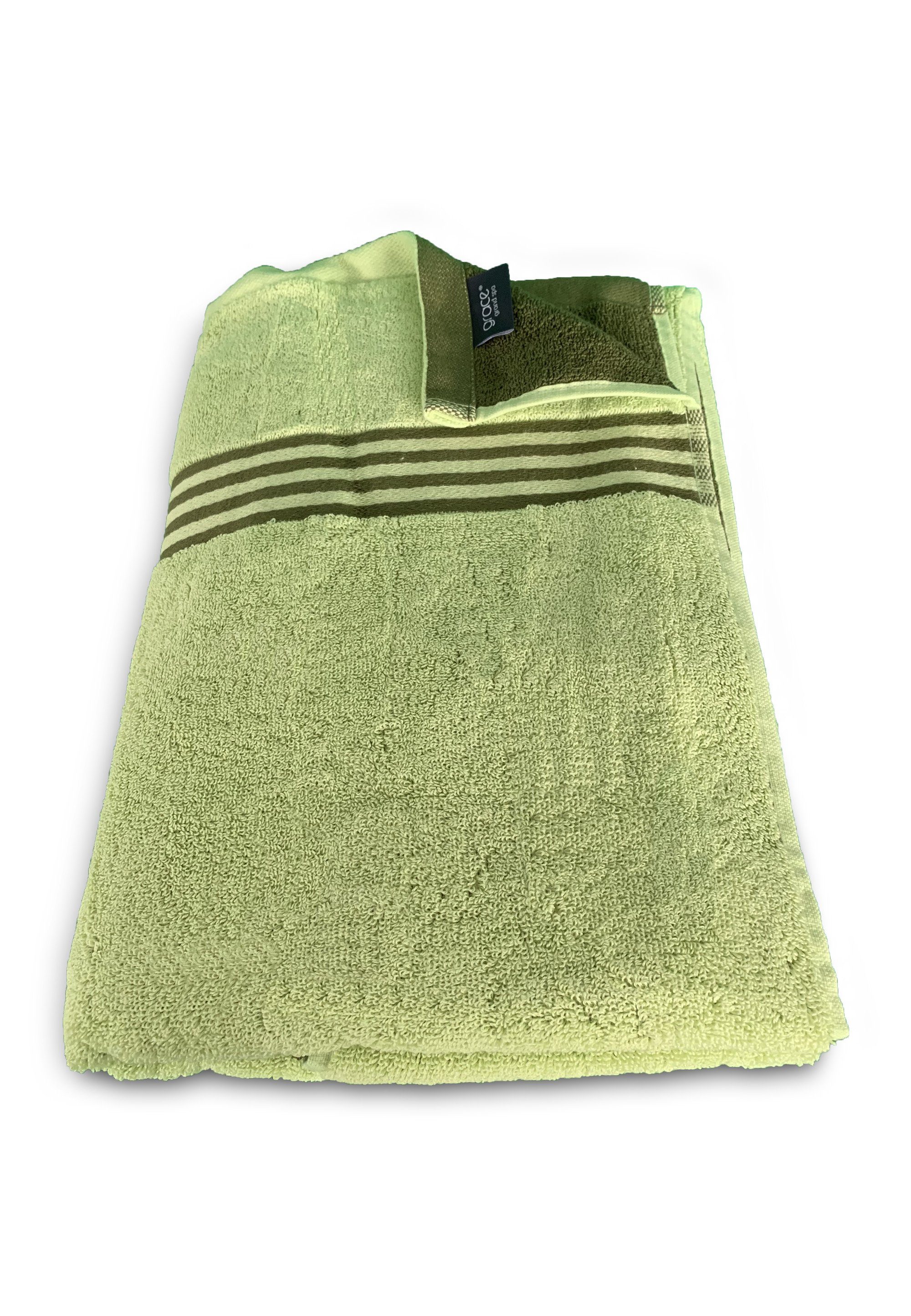 grace grand spa Duschtuch Sports, (1-St), mit farblich abgesetzter Bordüre