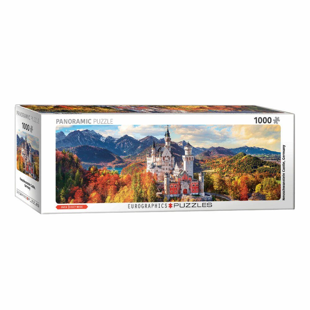 EUROGRAPHICS Puzzle Herbstliches Neuschwanstein, 1000 Puzzleteile