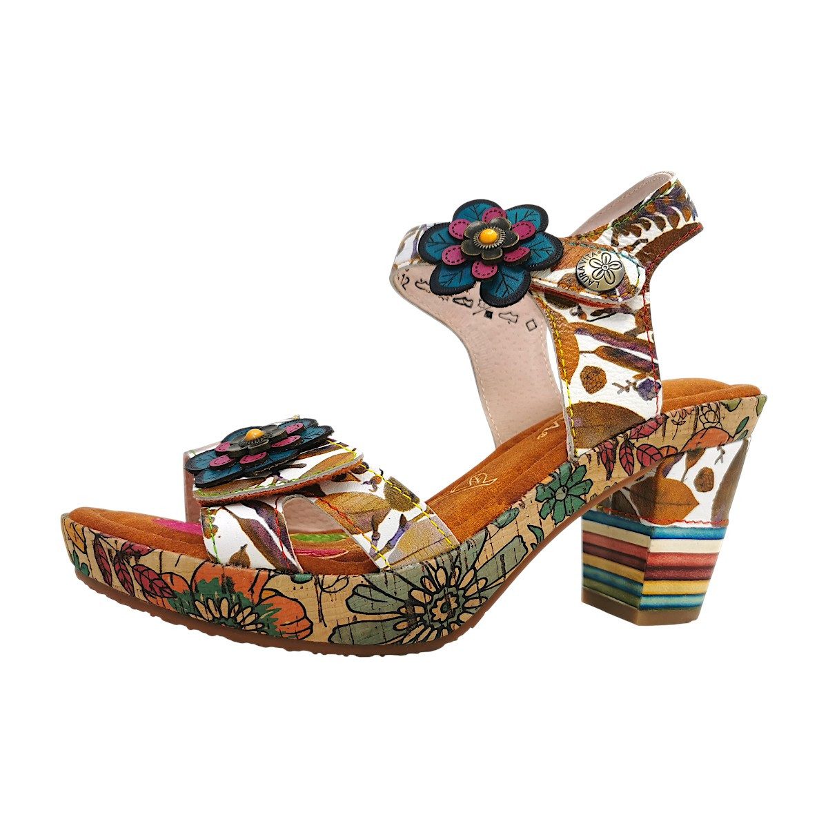 LAURA VITA Sandalette Plateausandale