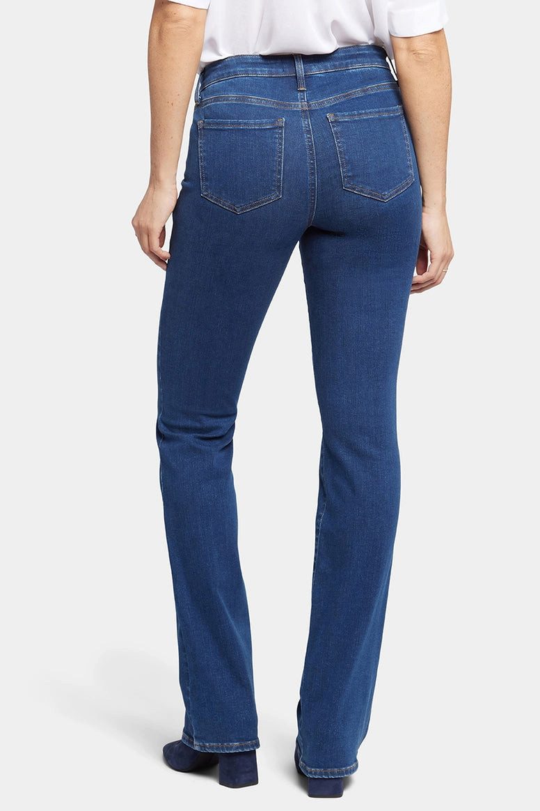 NYDJ Bootcut-Jeans Barbara Bootcut Jeans Mittelblau Premium Denim (Tall)