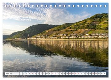 CALVENDO Wandkalender Der Rhein (Tischkalender 2025 DIN A5 quer), CALVENDO Monatskalender