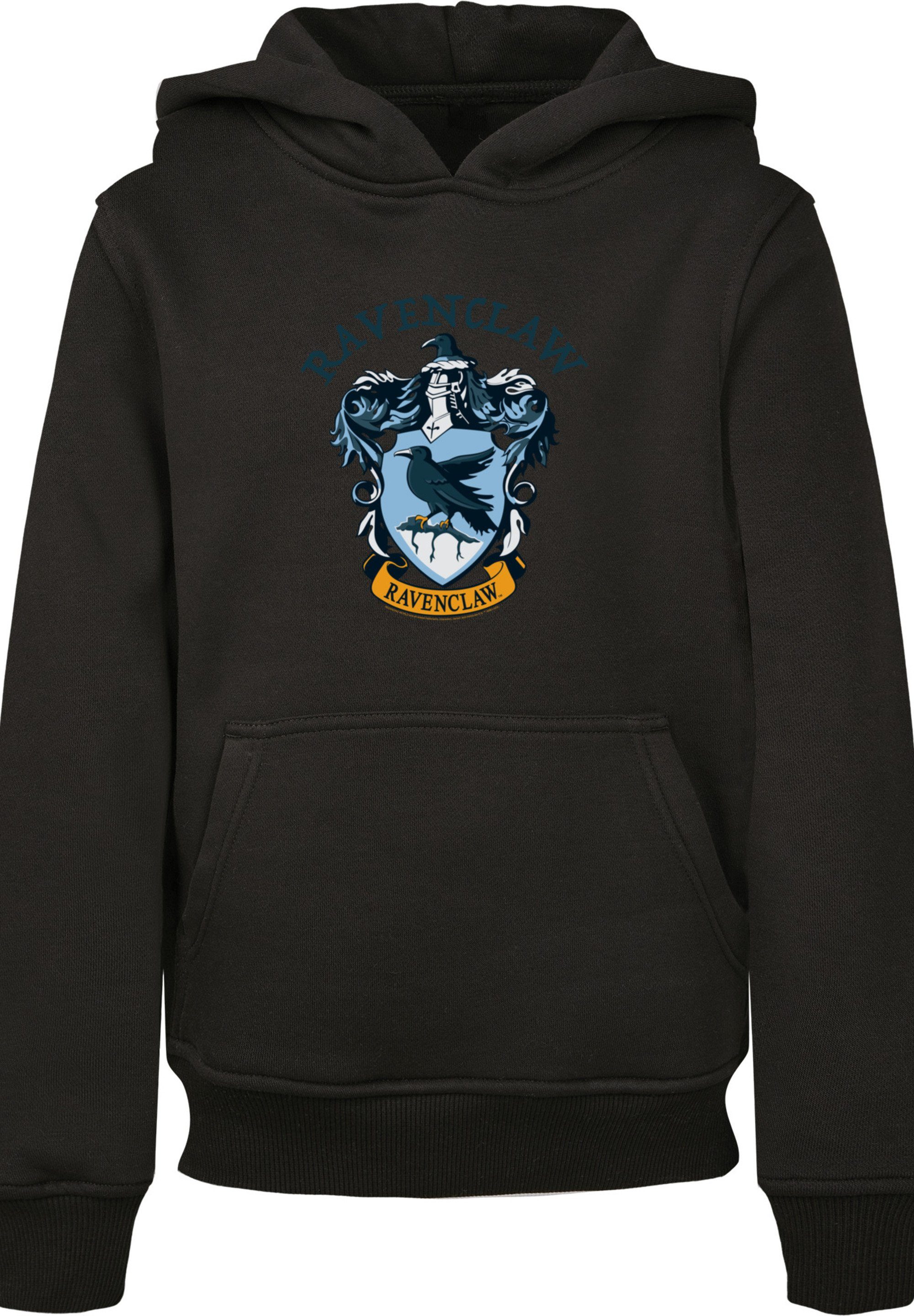 F4NT4STIC Hoodie Kinder Harry Potter Ravenclaw Crest with Basic Kids Hoody (1-tlg) black