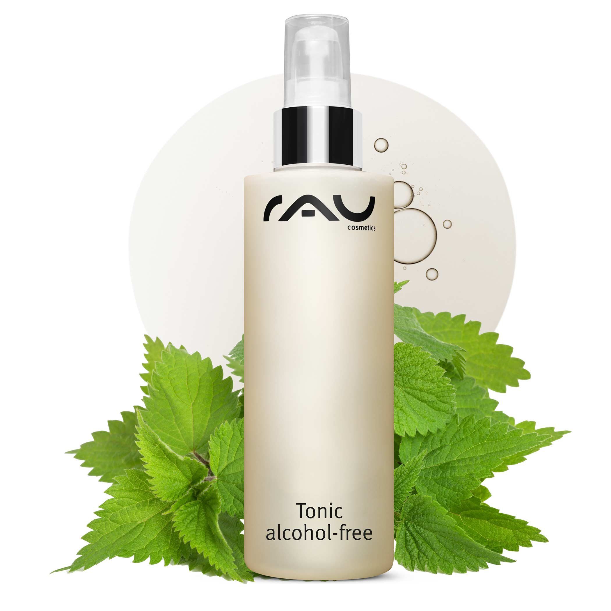 RAU Cosmetics Toner ohne alcohol-free Toner Alkohol, Brennnessel-Extrakt mit Gesichtsreinigung Tonic
