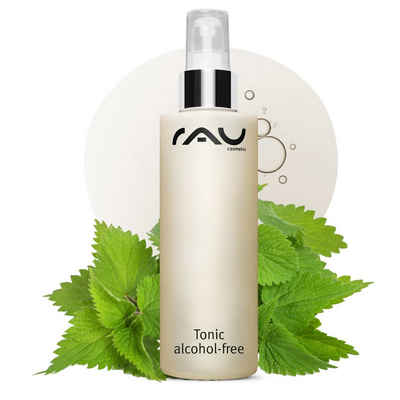 RAU Cosmetics Toner Tonic alcohol-free mit Brennnessel-Extrakt Toner ohne Alkohol, Gesichtswasser für empfindliche Haut