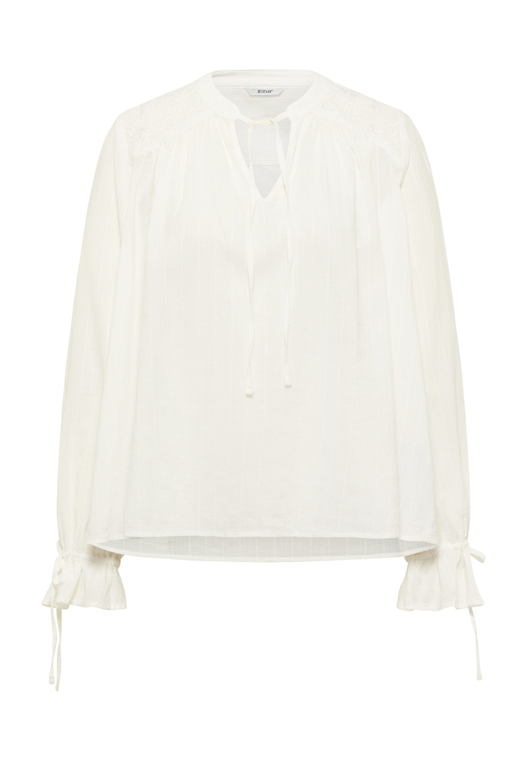 MUSTANG Langarmbluse Damen Style Feminine Blouse