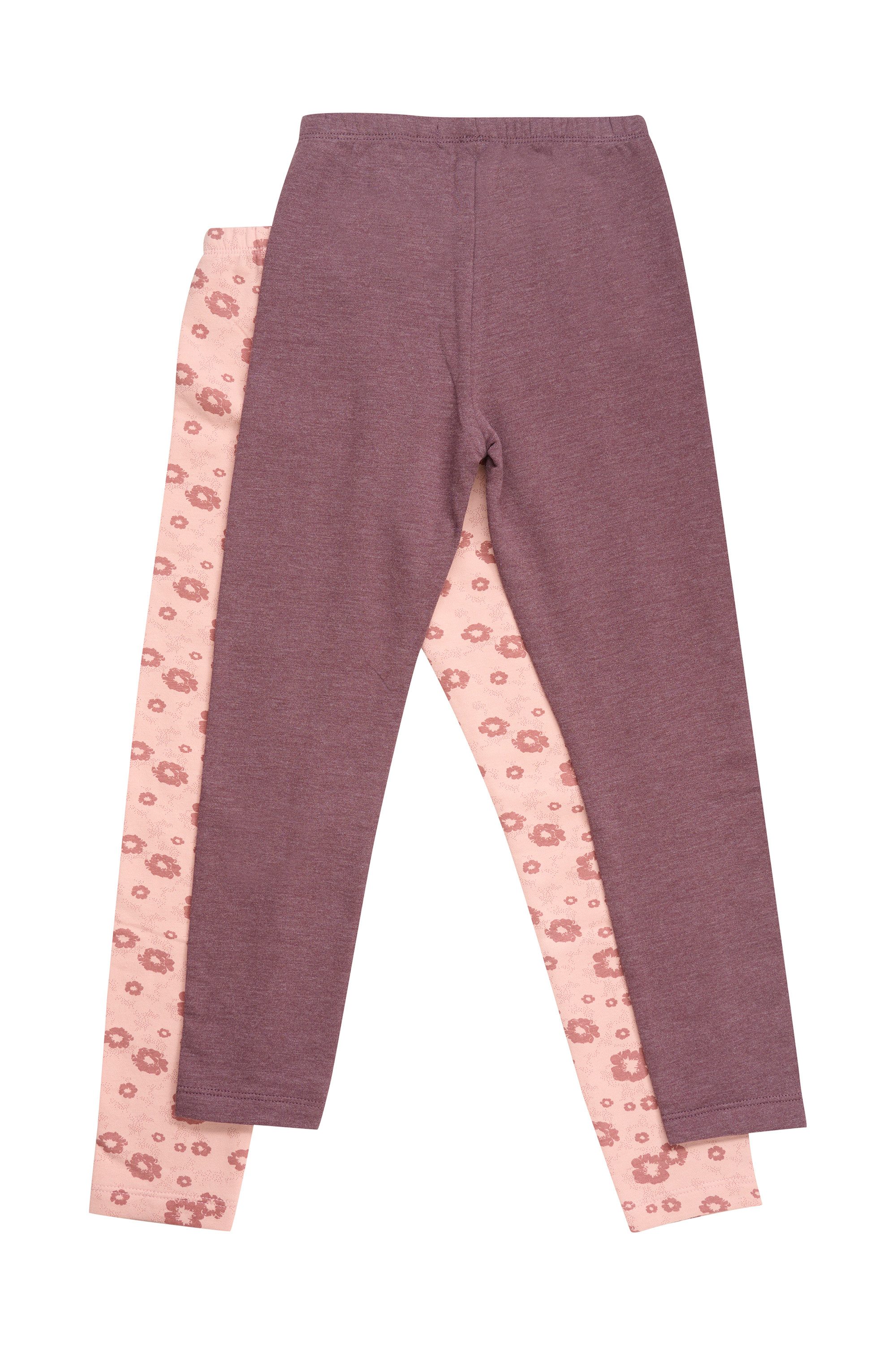 Minymo Leggings MISweat (2-tlg) 2er Pack Gemusterte Leggings – Bild 4 von 5
